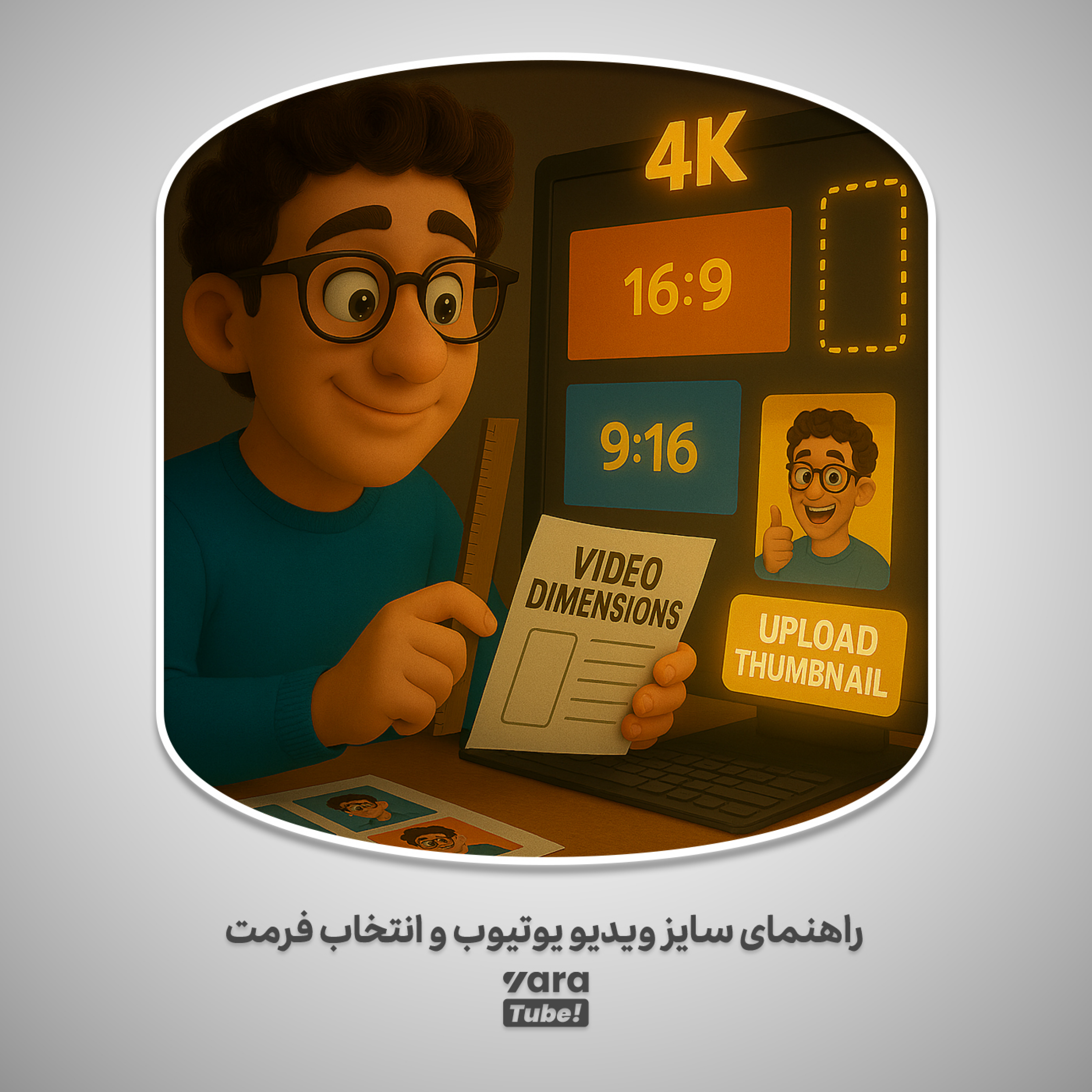 کاور سایز ویدیو