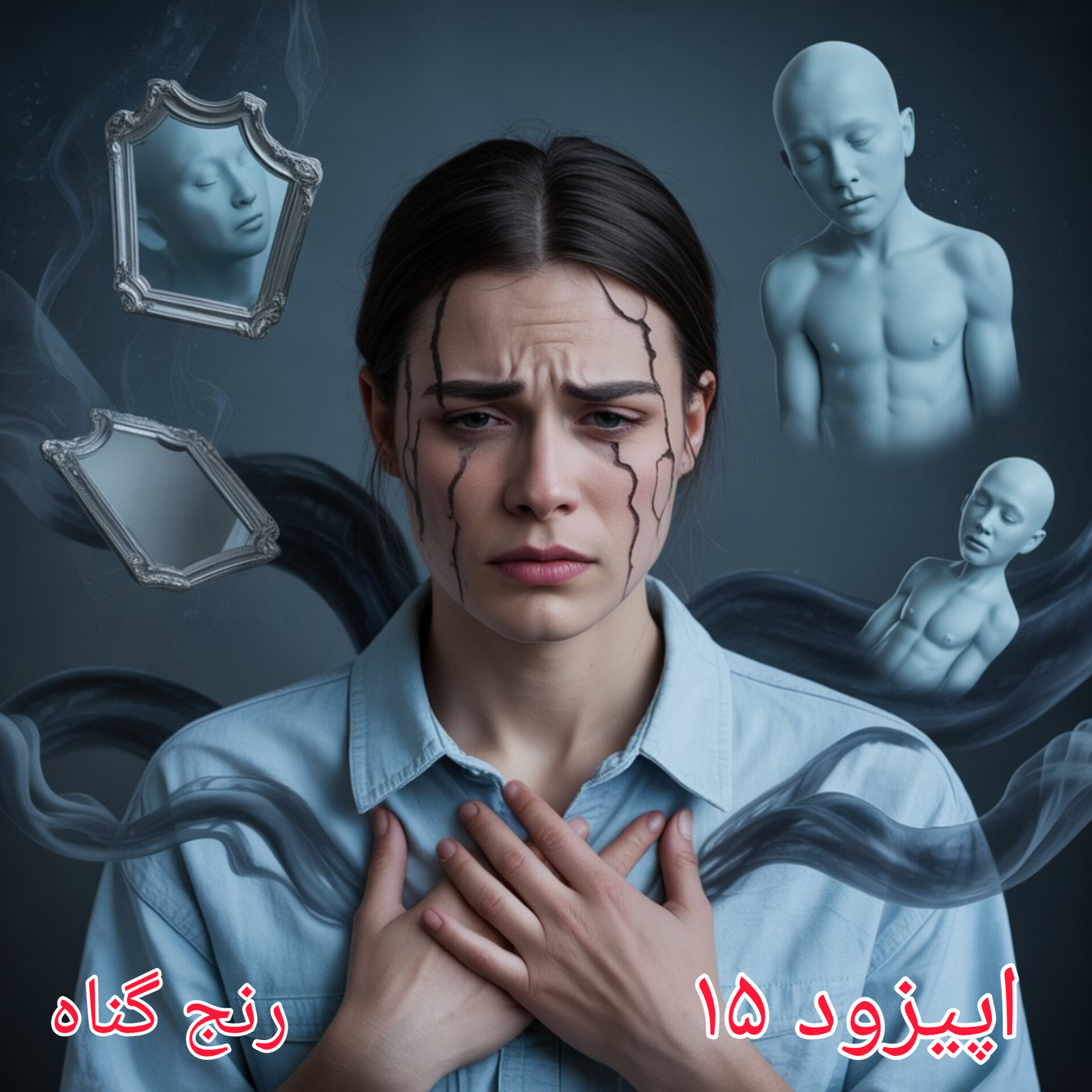 کاور اپیزود 15: پادکست رهایی از رنج(احساس گناه)