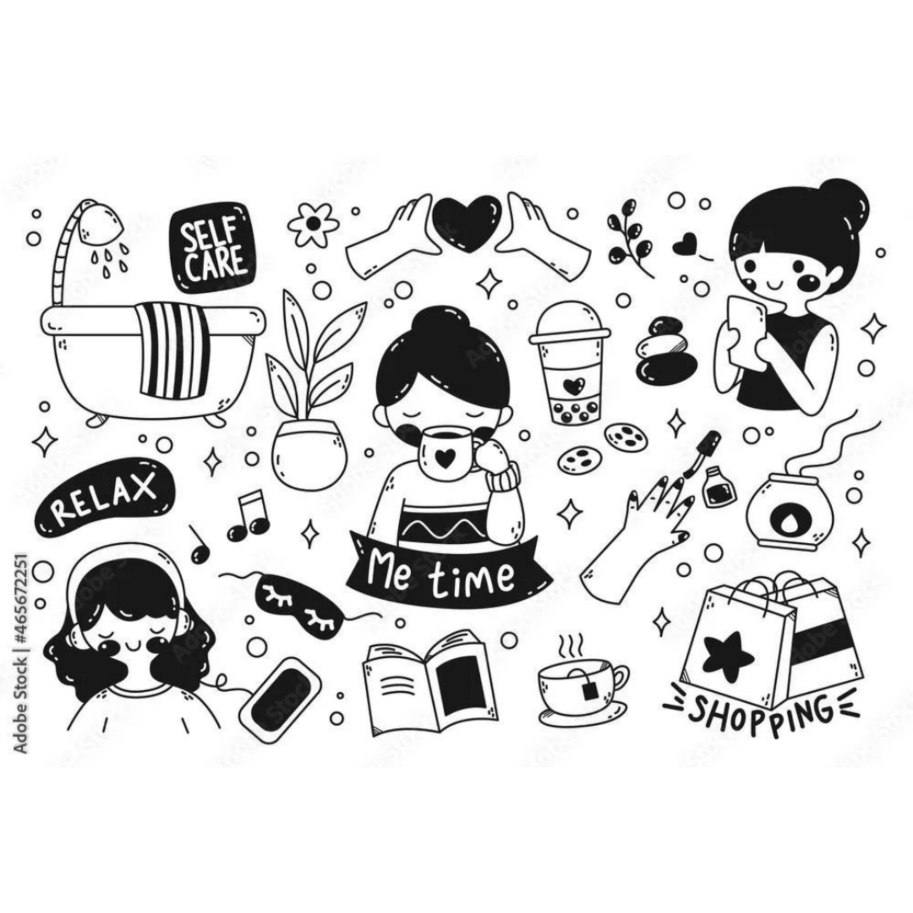 کاور Me Time  (زمان شخصی)