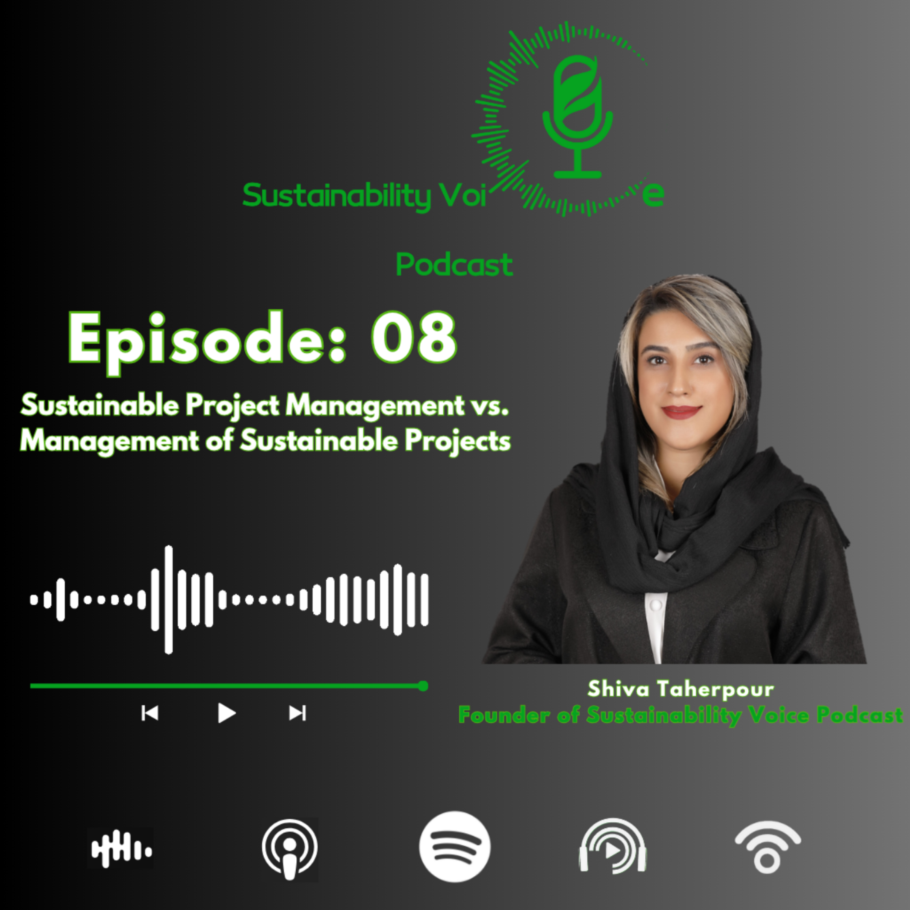 EP 08: Sustainable Project Management vs. Management of Sustainable Projects episode artwork