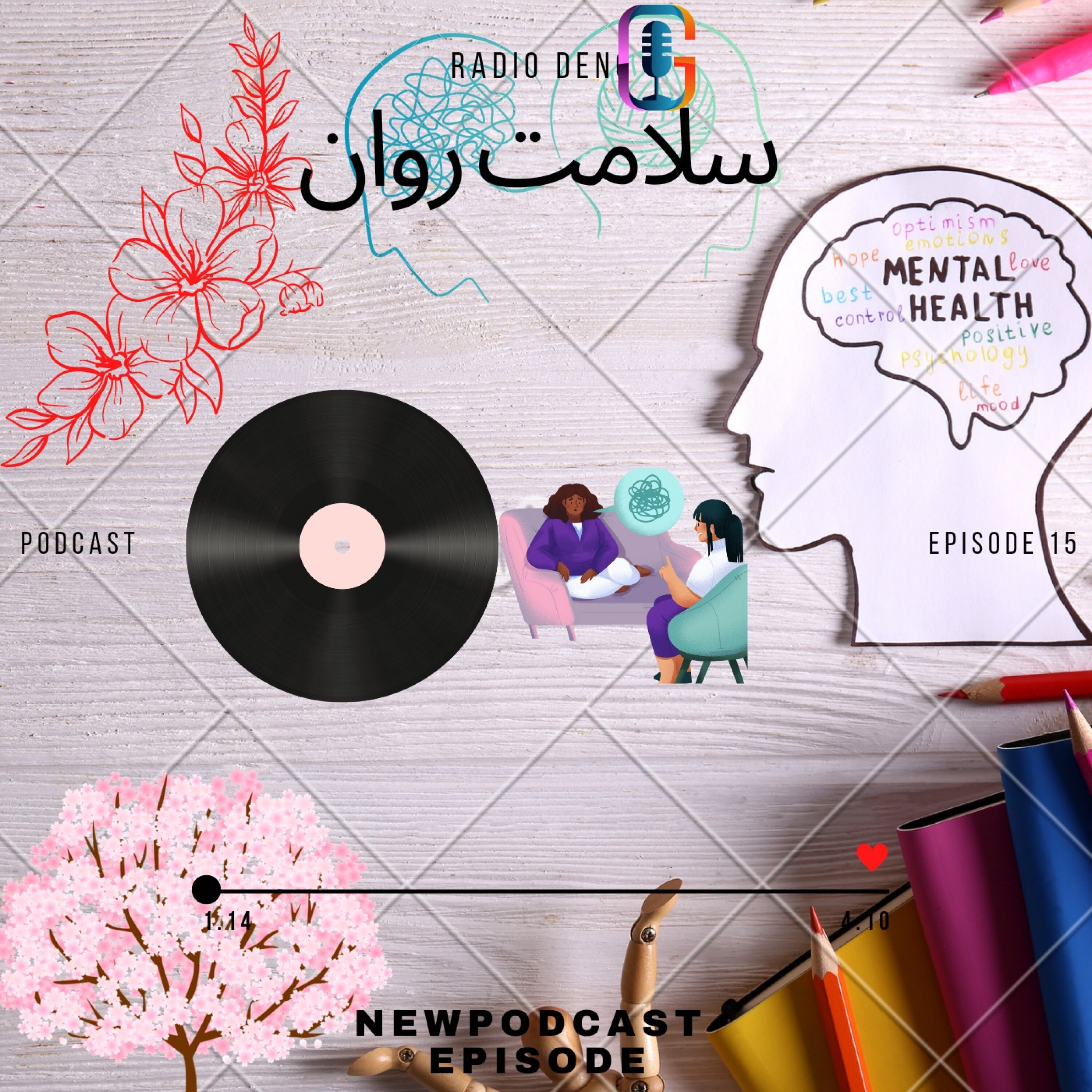 کاور پادکست | سلامت روان| اپیزود پانزدهم