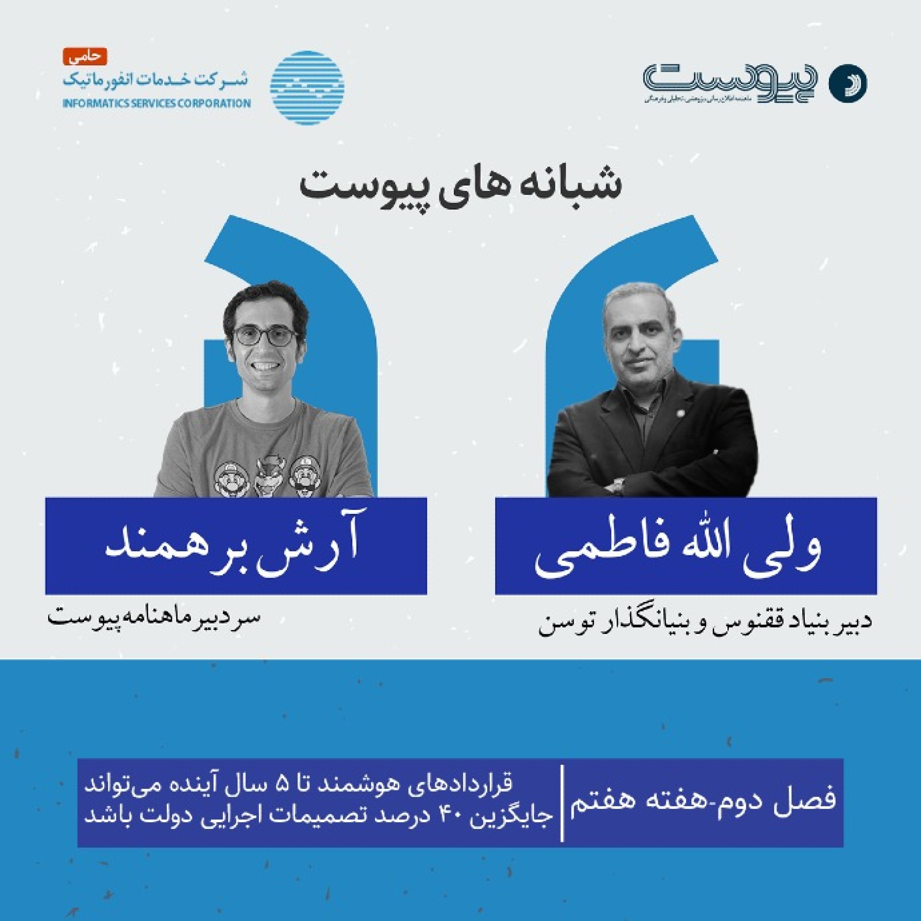 نسخه صوتی گفت‌وگو با ولی‌‌الله فاطمی، دبیر بنیاد ققنوس در فصل دوم شبانه‌های پیوست episode artwork