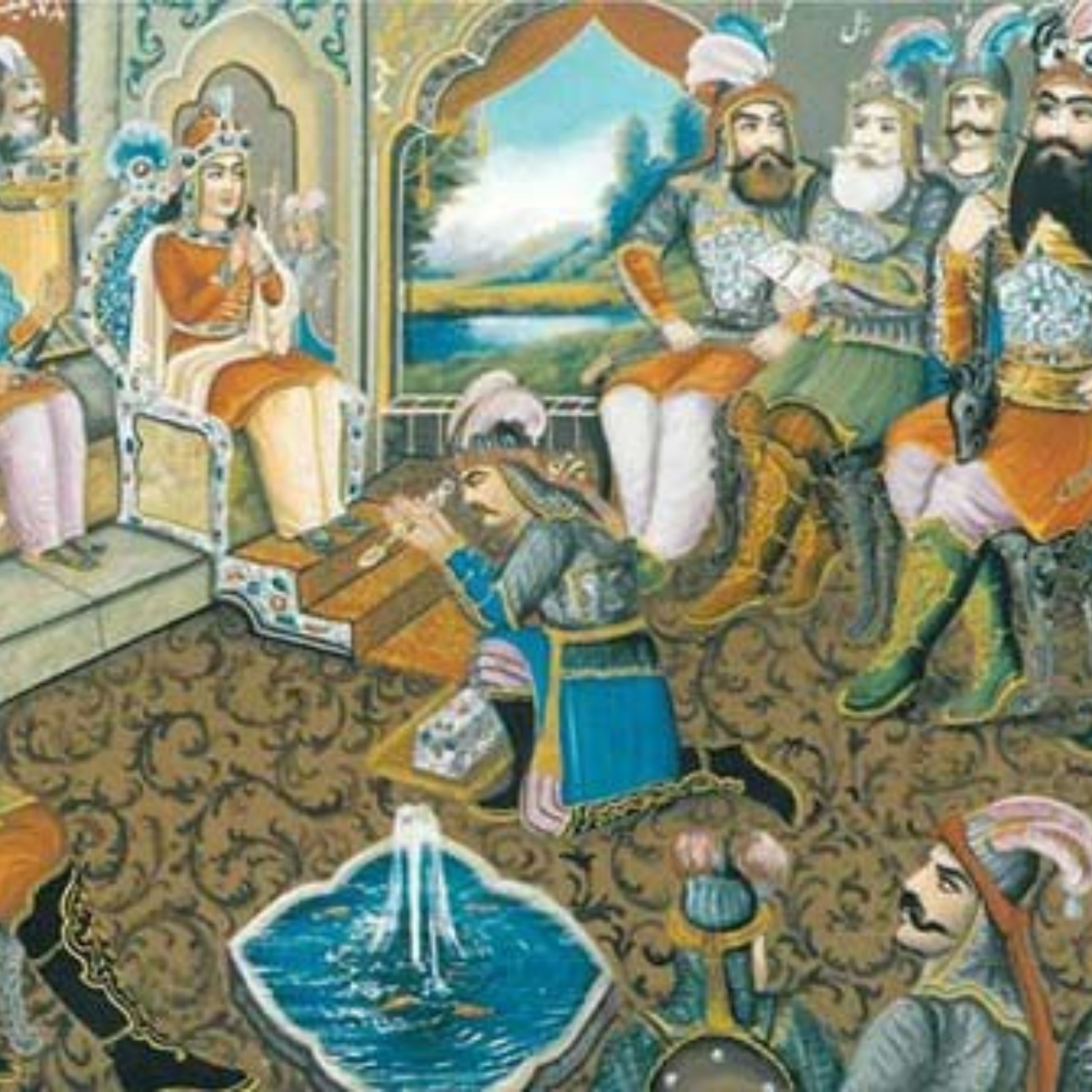 کاور نشست 130 (داستان بیژن و مینژه)