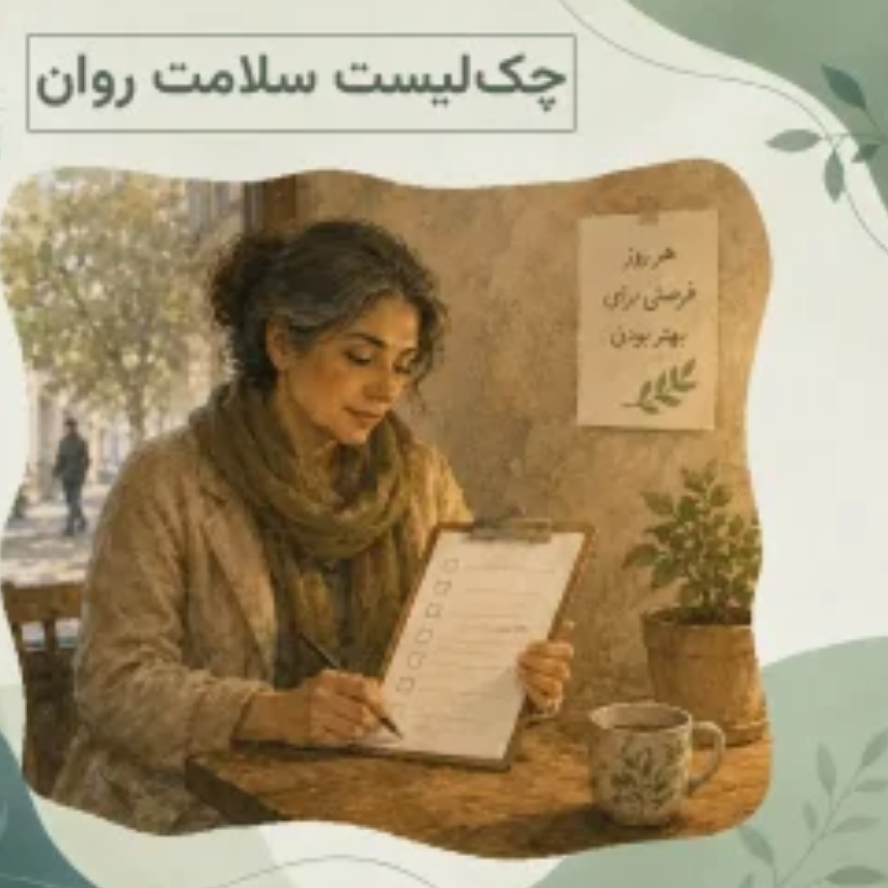 کاور چک لیست سلامت روان عمومی