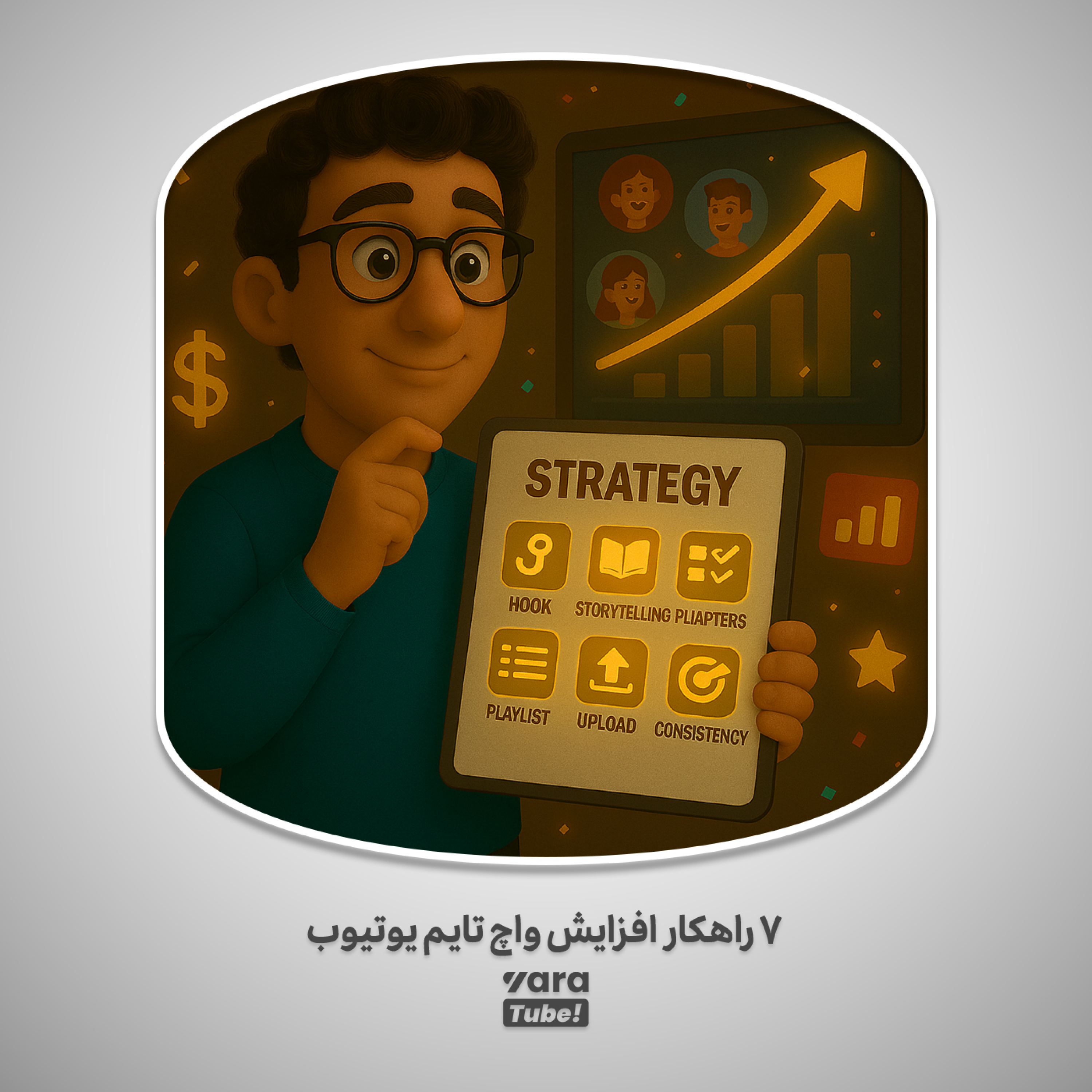 کاور واچ تایم یوتیوب