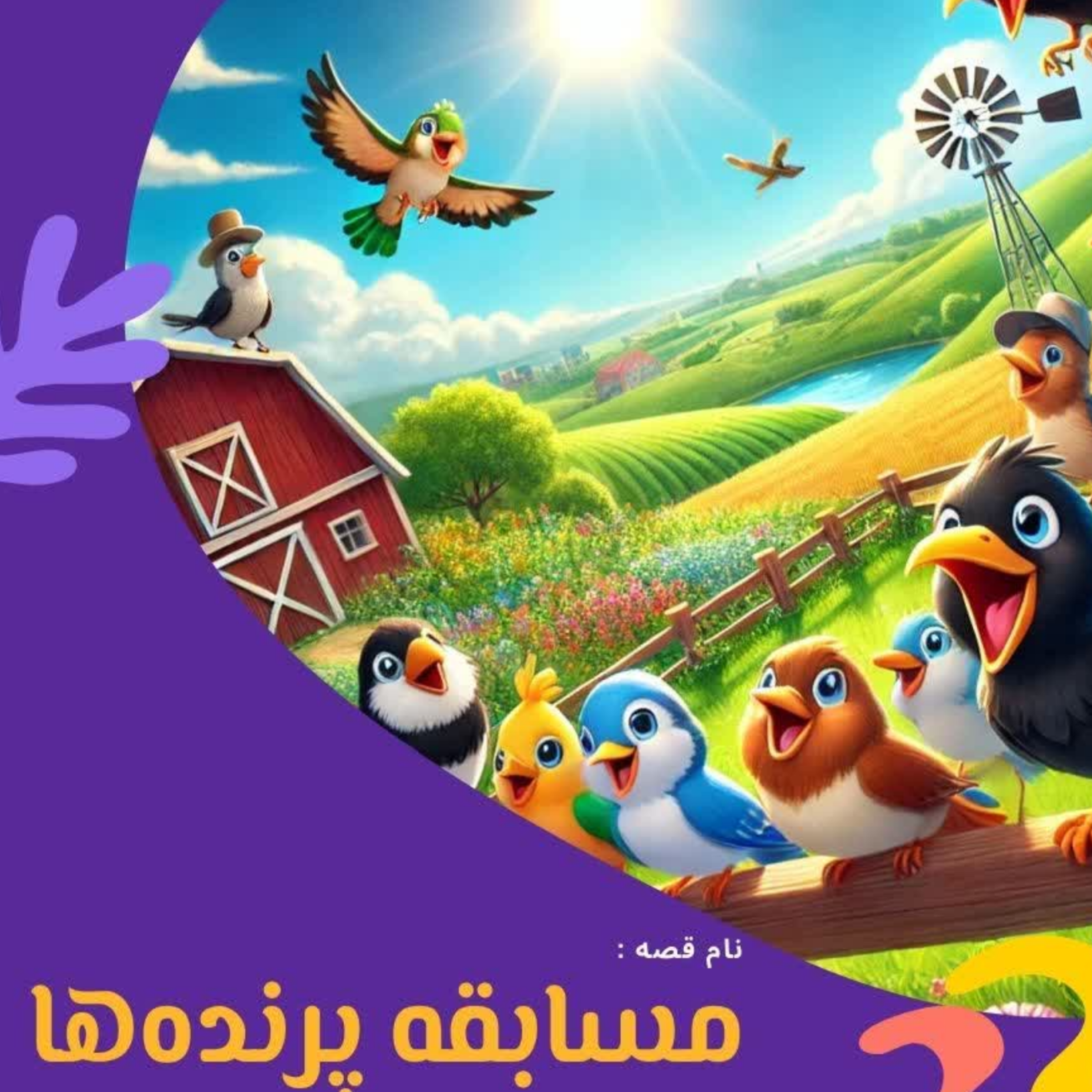 کاور مسابقه پرنده ها