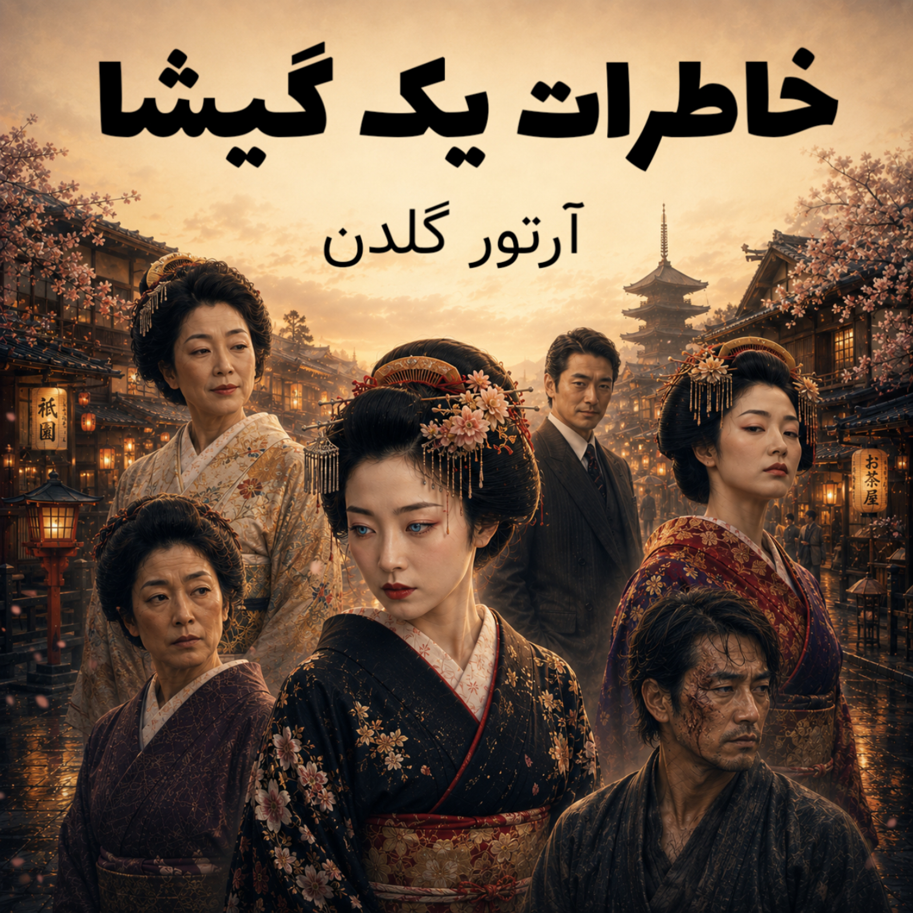 کاور خاطرات یک گیشا ۳۵ - پایان