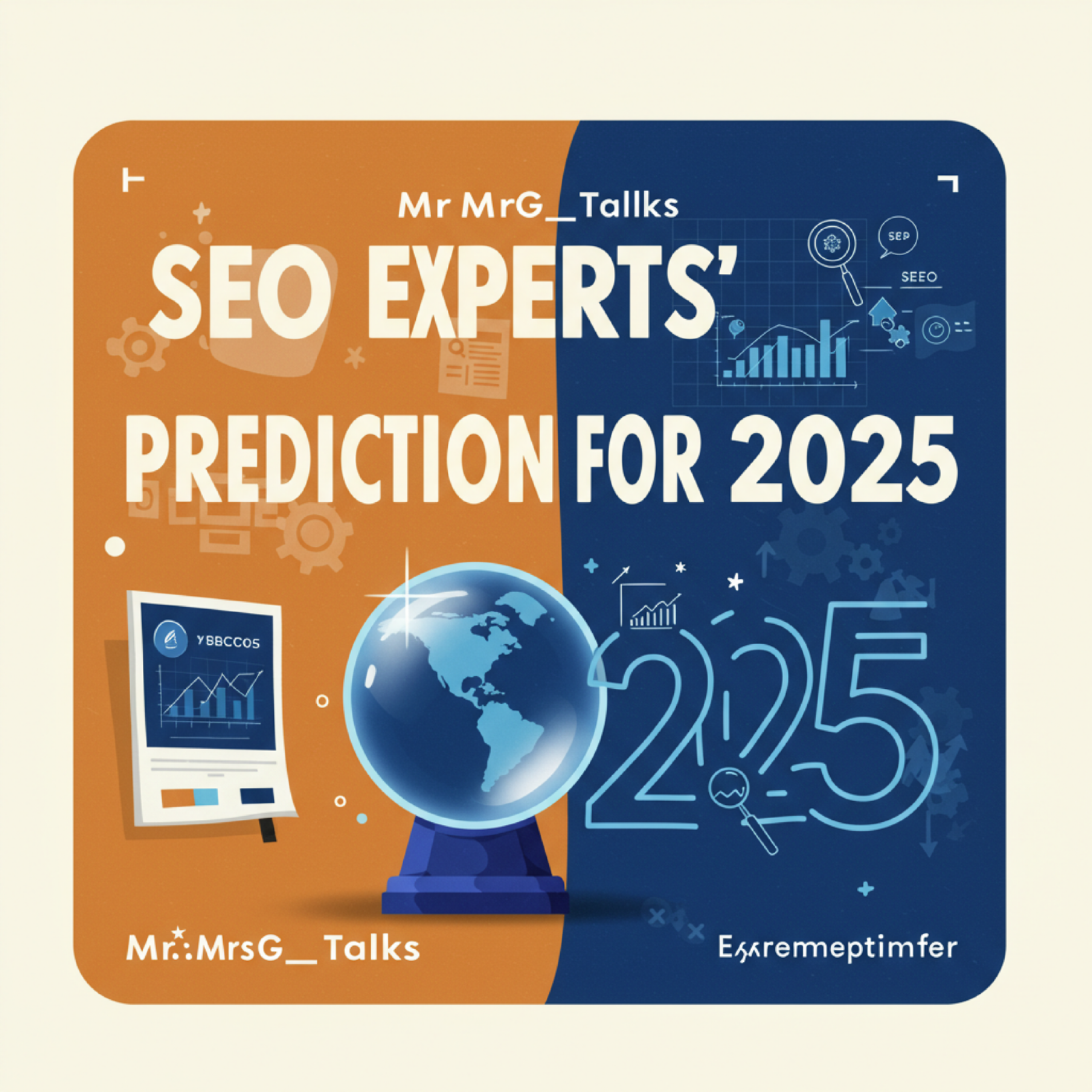 کاور پیش بینی متخصصان سئو برای سال 2025