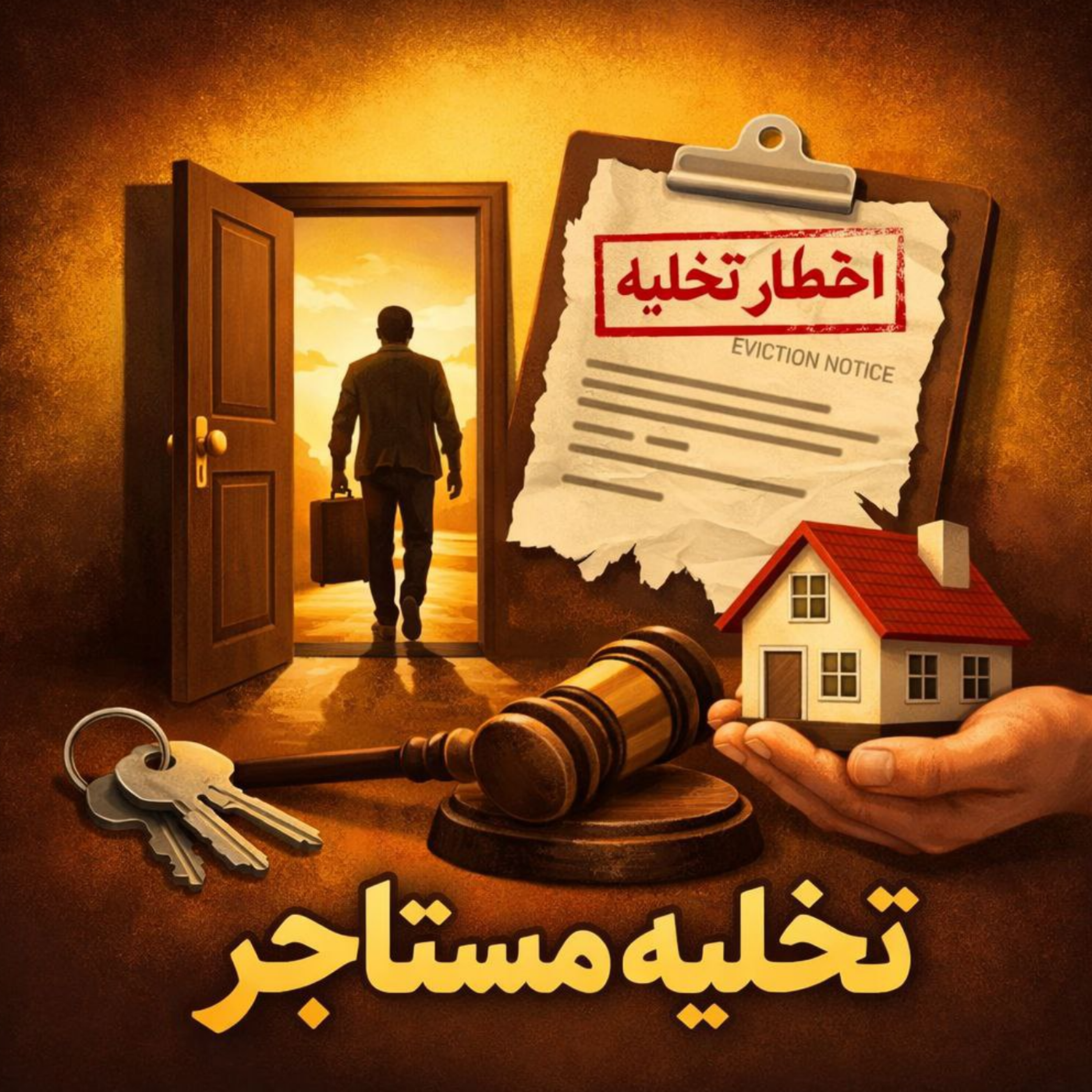کاور تخلیه مستاجر بدون قرارداد چگونه است؟