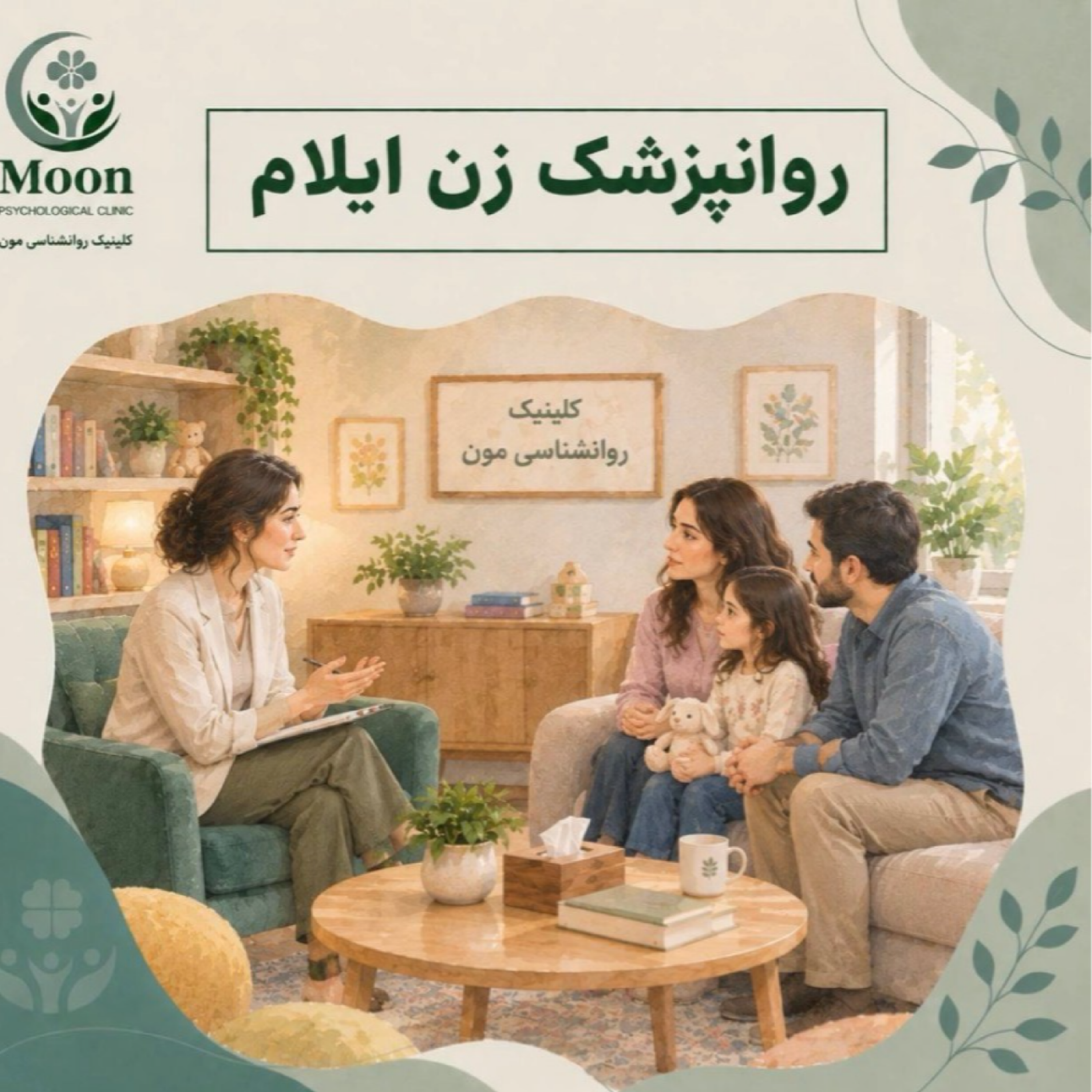 کاور روانپزشک زن ایلام
