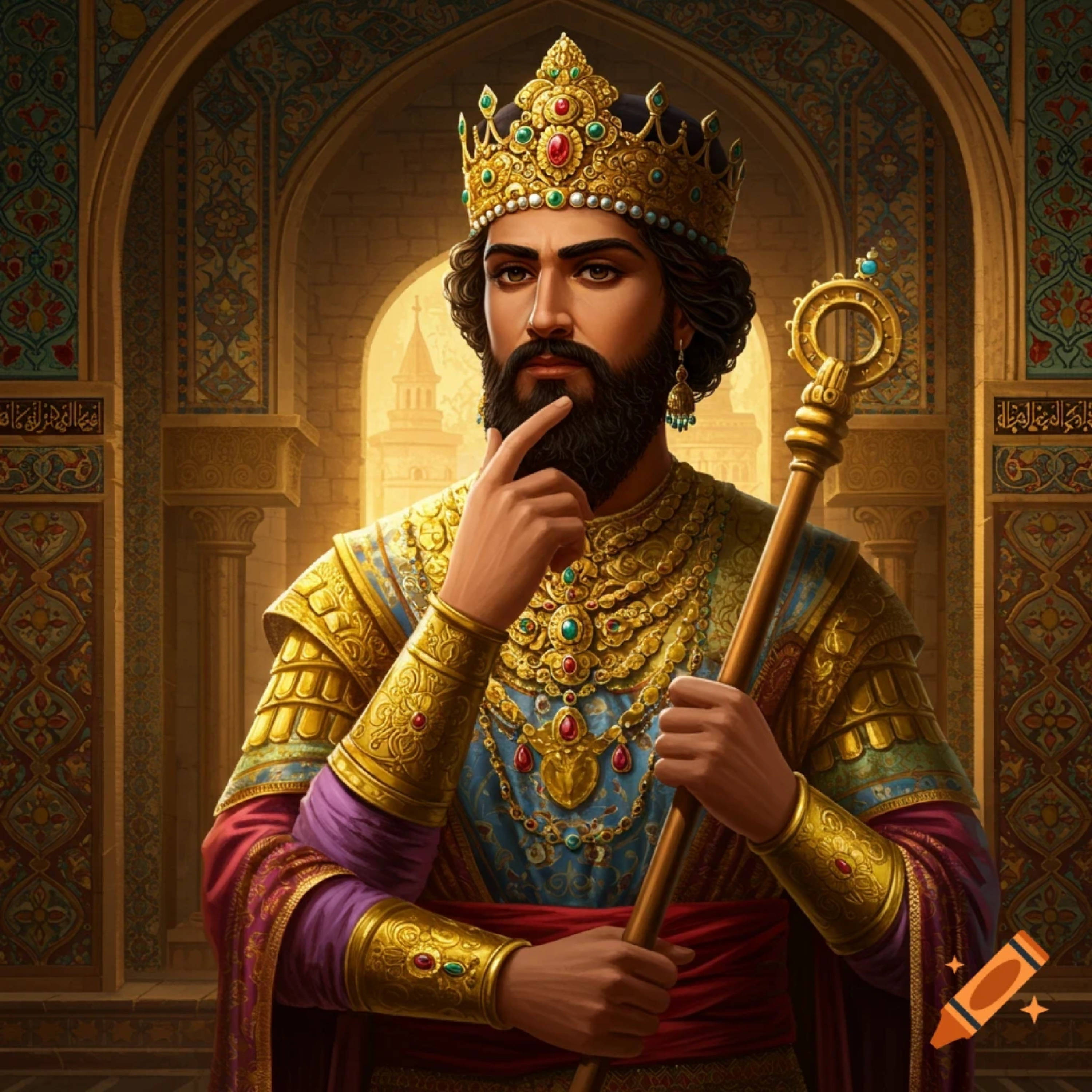 کاور داستان پادشاهی کیکاووس