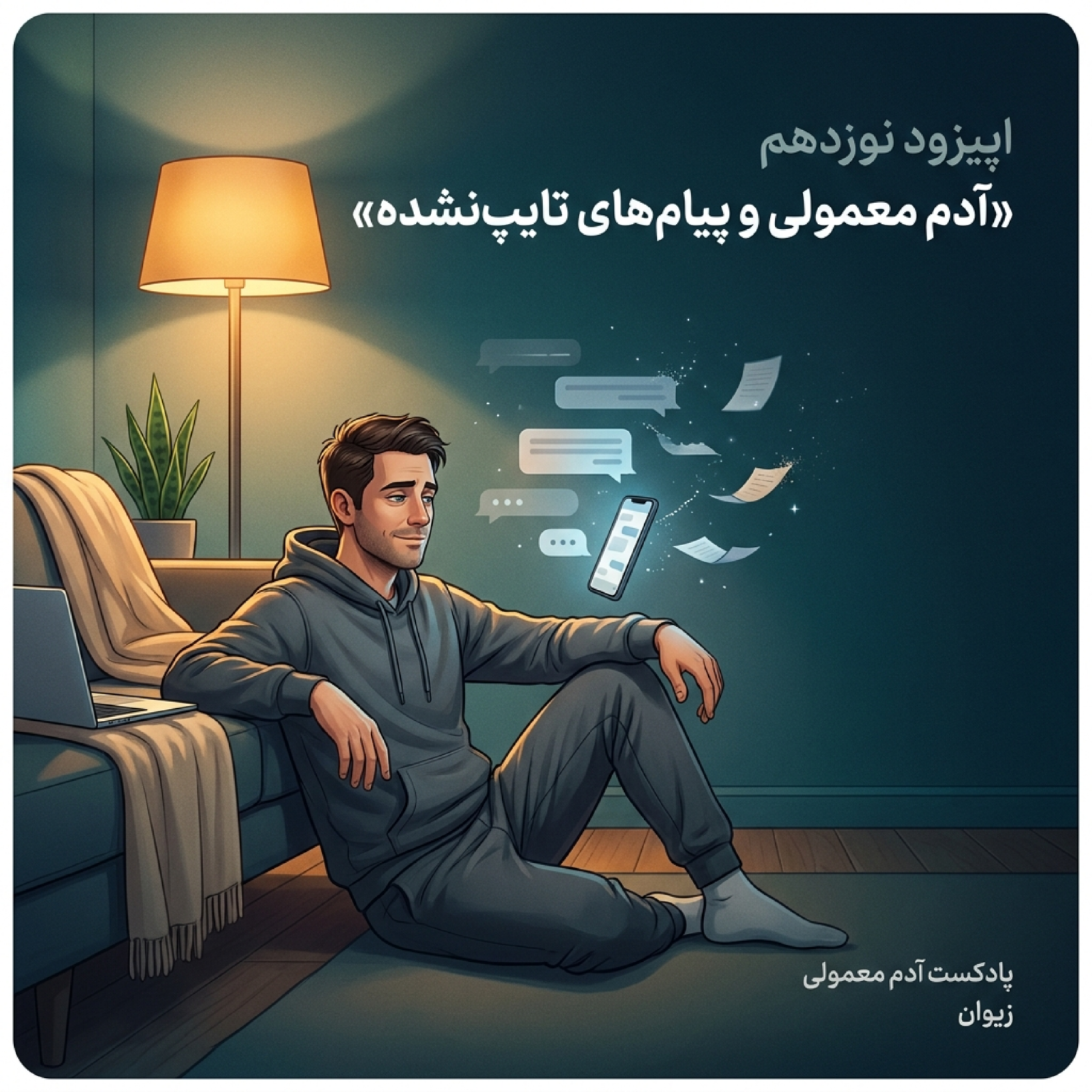 کاور اپیزود ۱۹| آدم معمولی و پیام‌های تایپ‌نشده