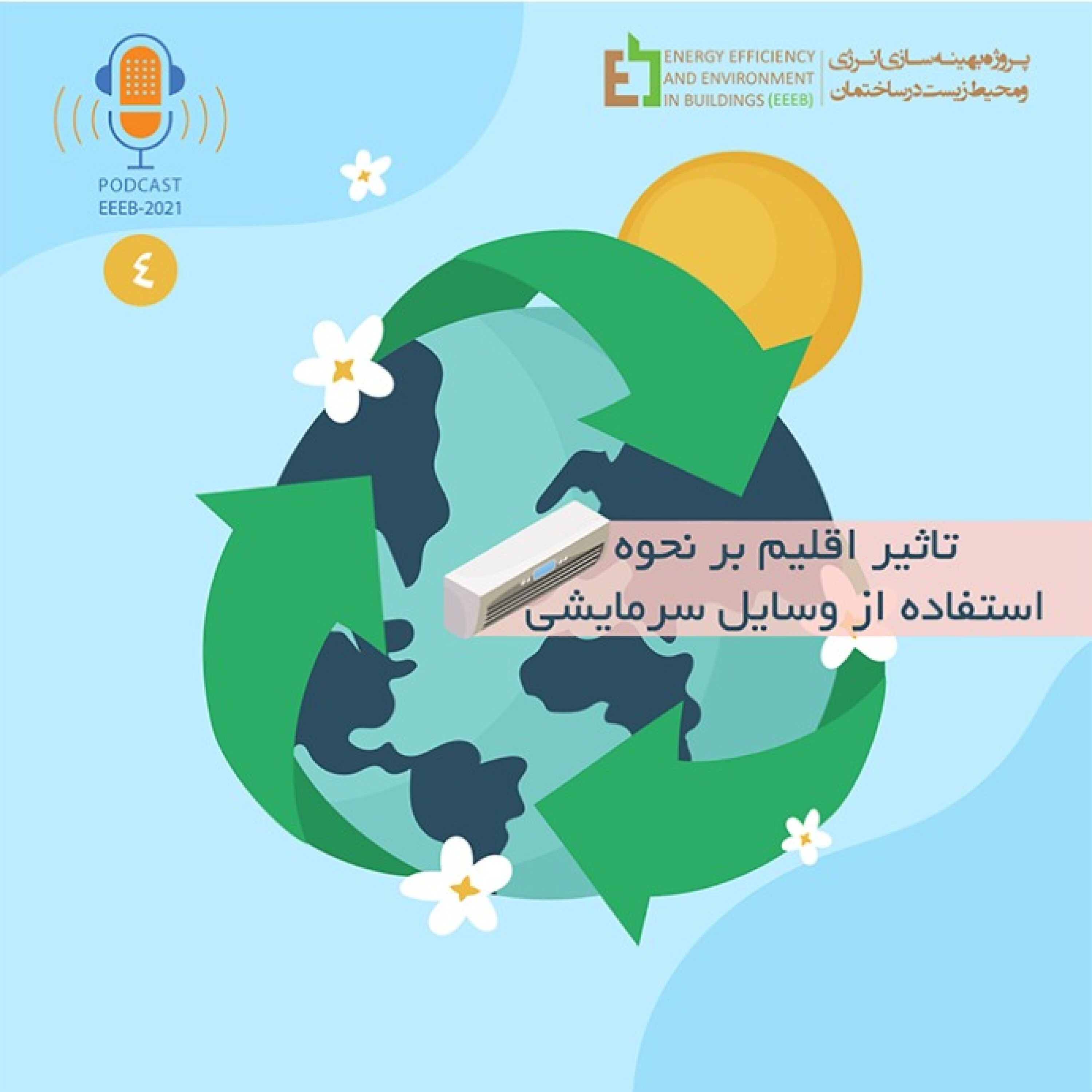 کاور تاثیر اقلیم بر نحوه استفاده از وسایل سرمایشی