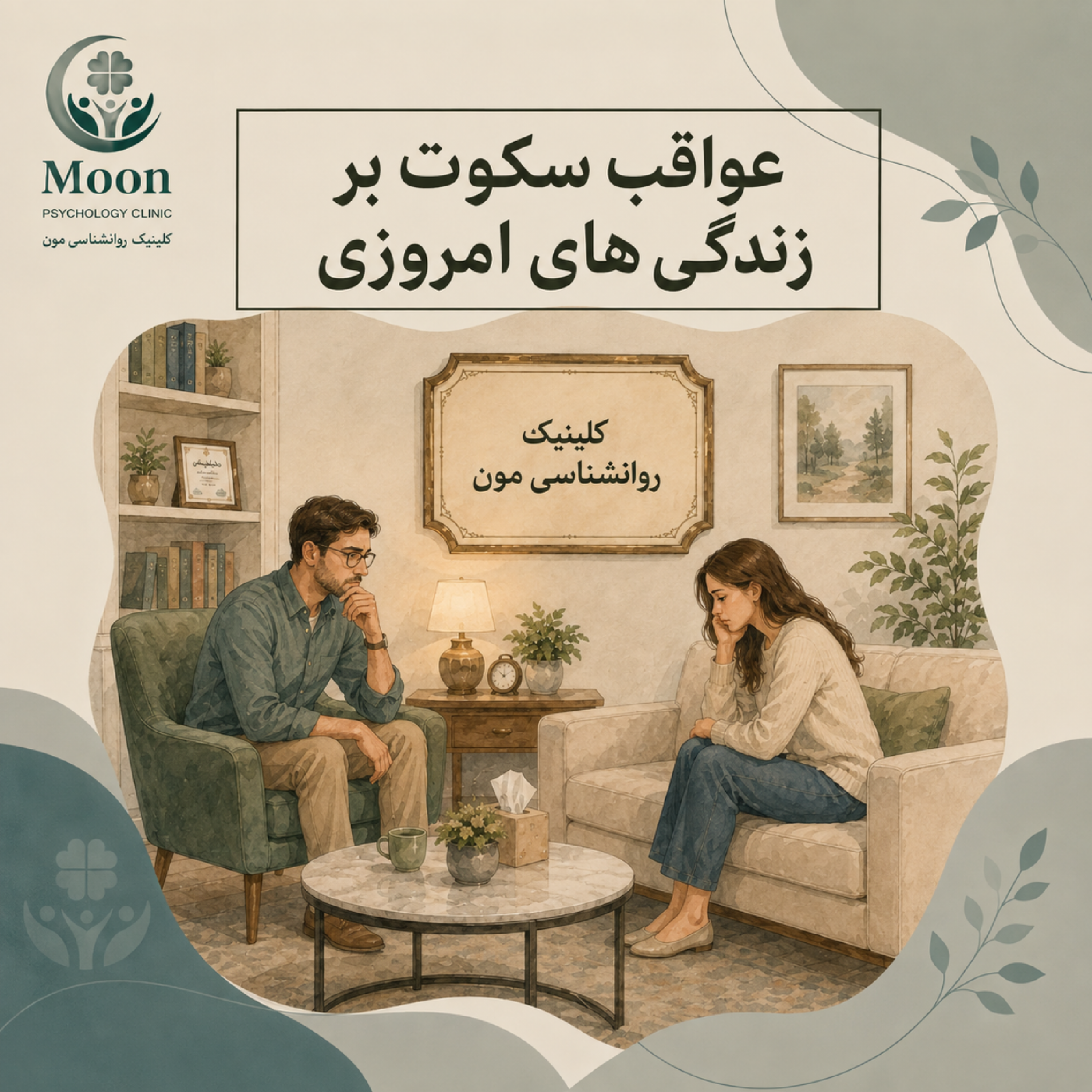 کاور عواقب سکوت در زندگیهای امروزی