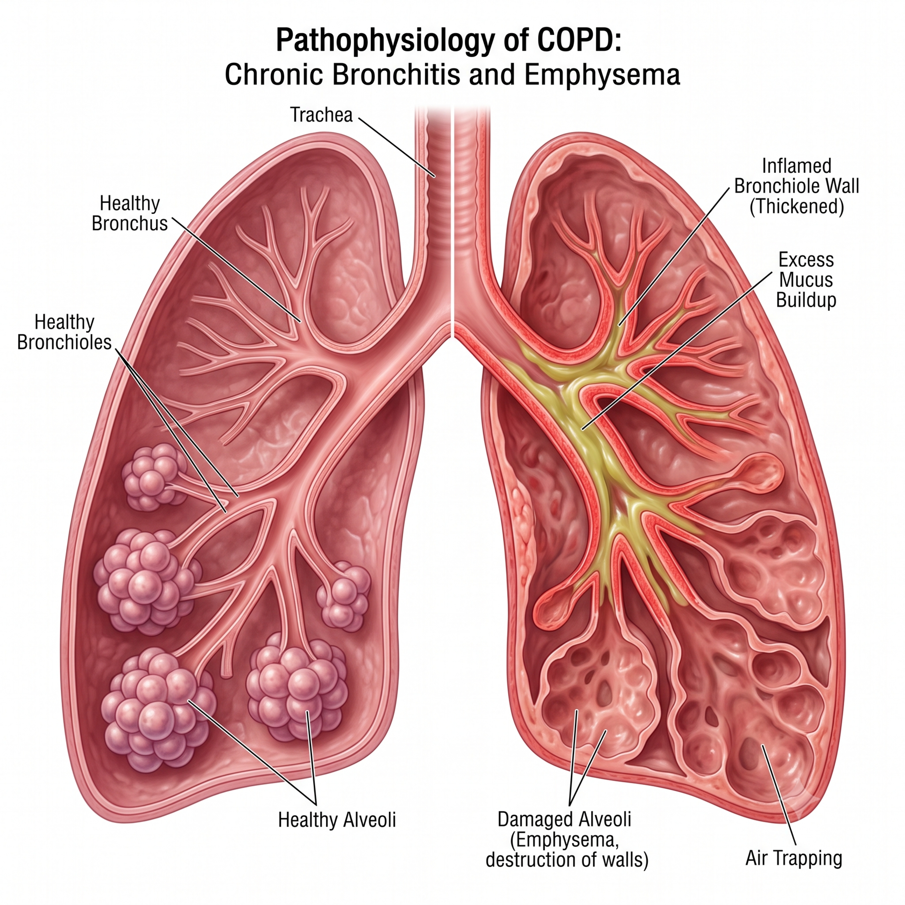 کاور بیماری انسدادی مزمن ریه (COPD)