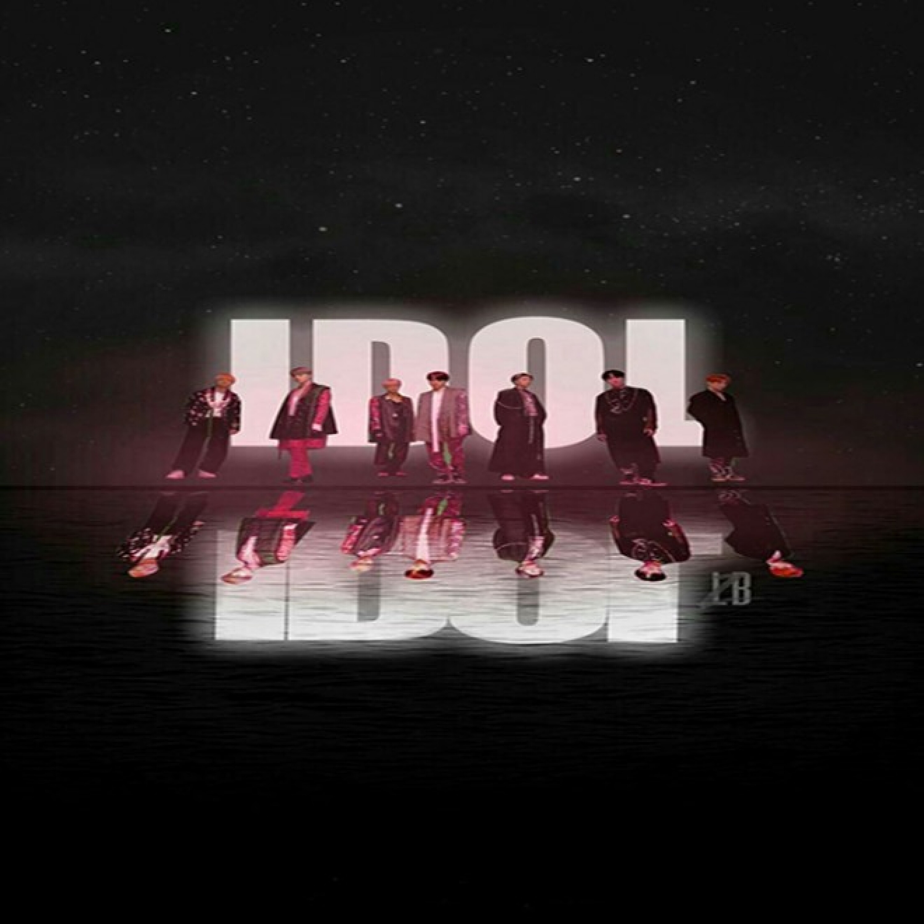 کاور موزیک بی کلام idol از bts