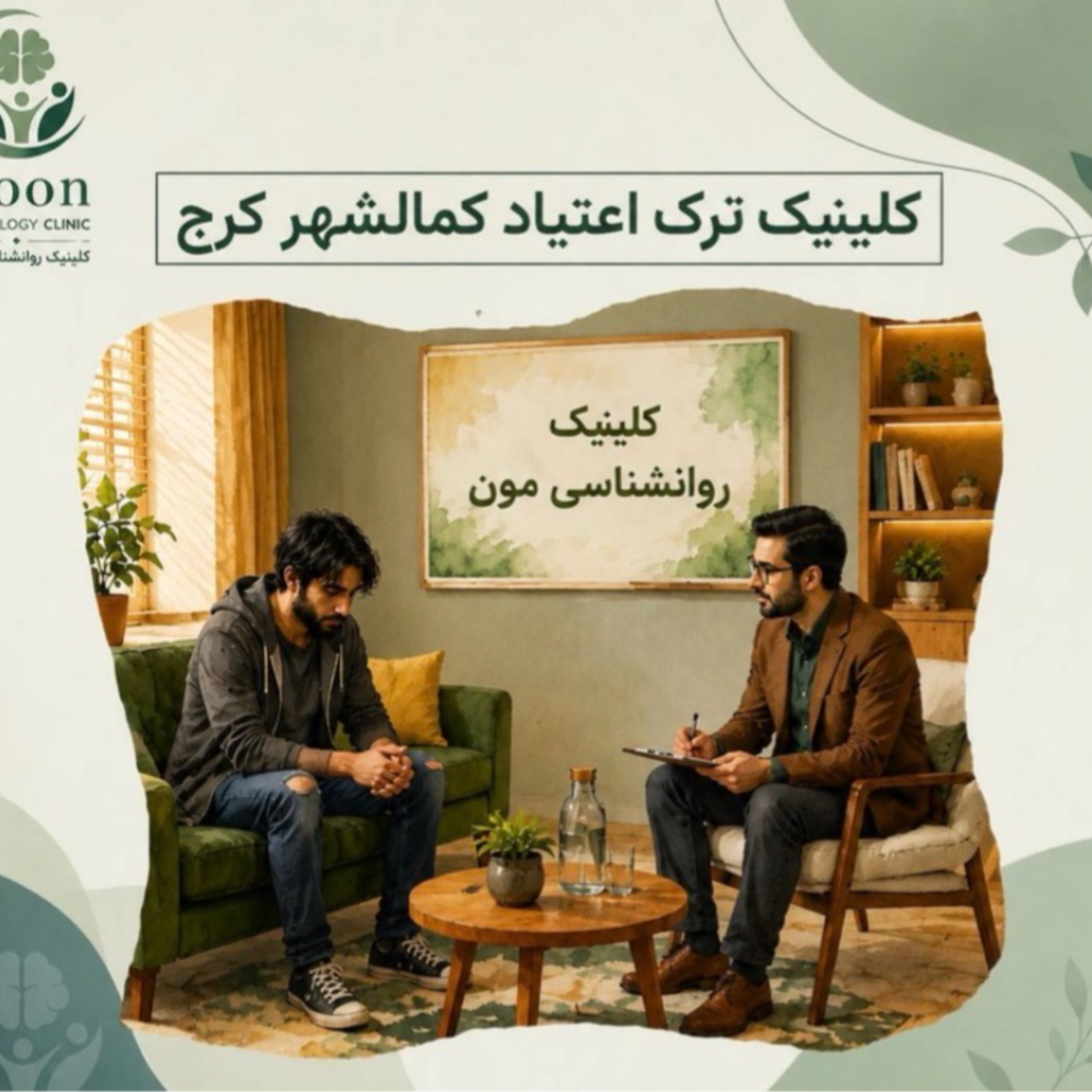 کاور کلینیک ترک اعتیاد کمالشهر کرج