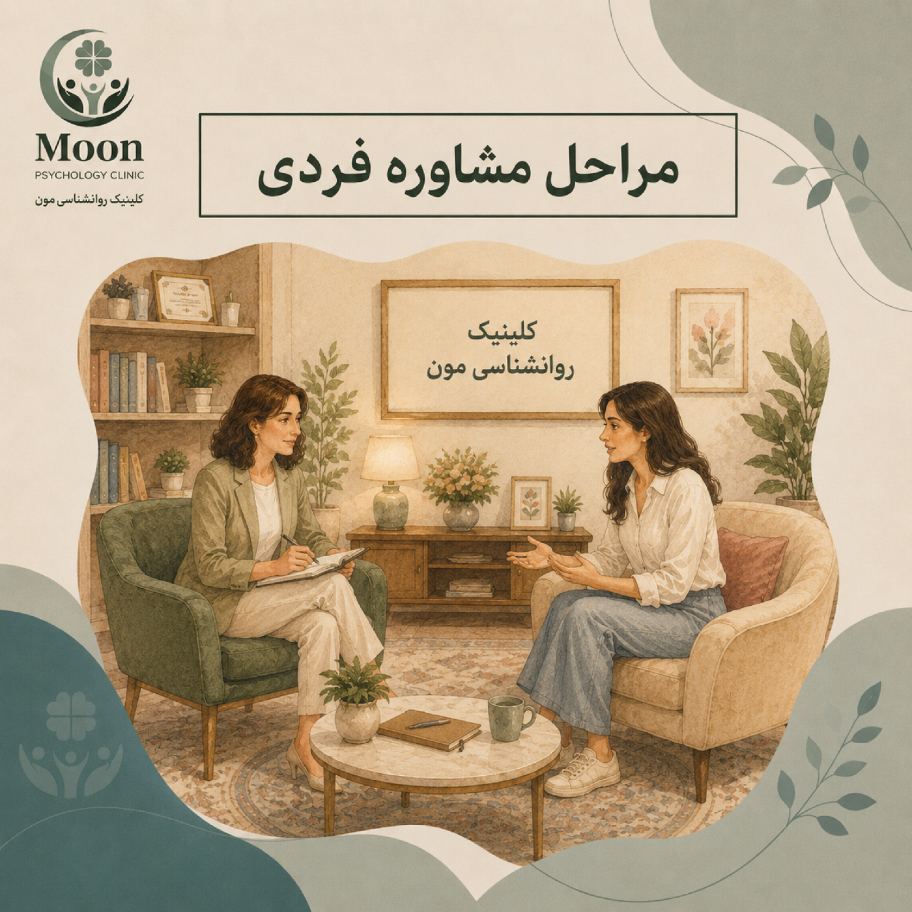 کاور مراحل مشاوره فردی