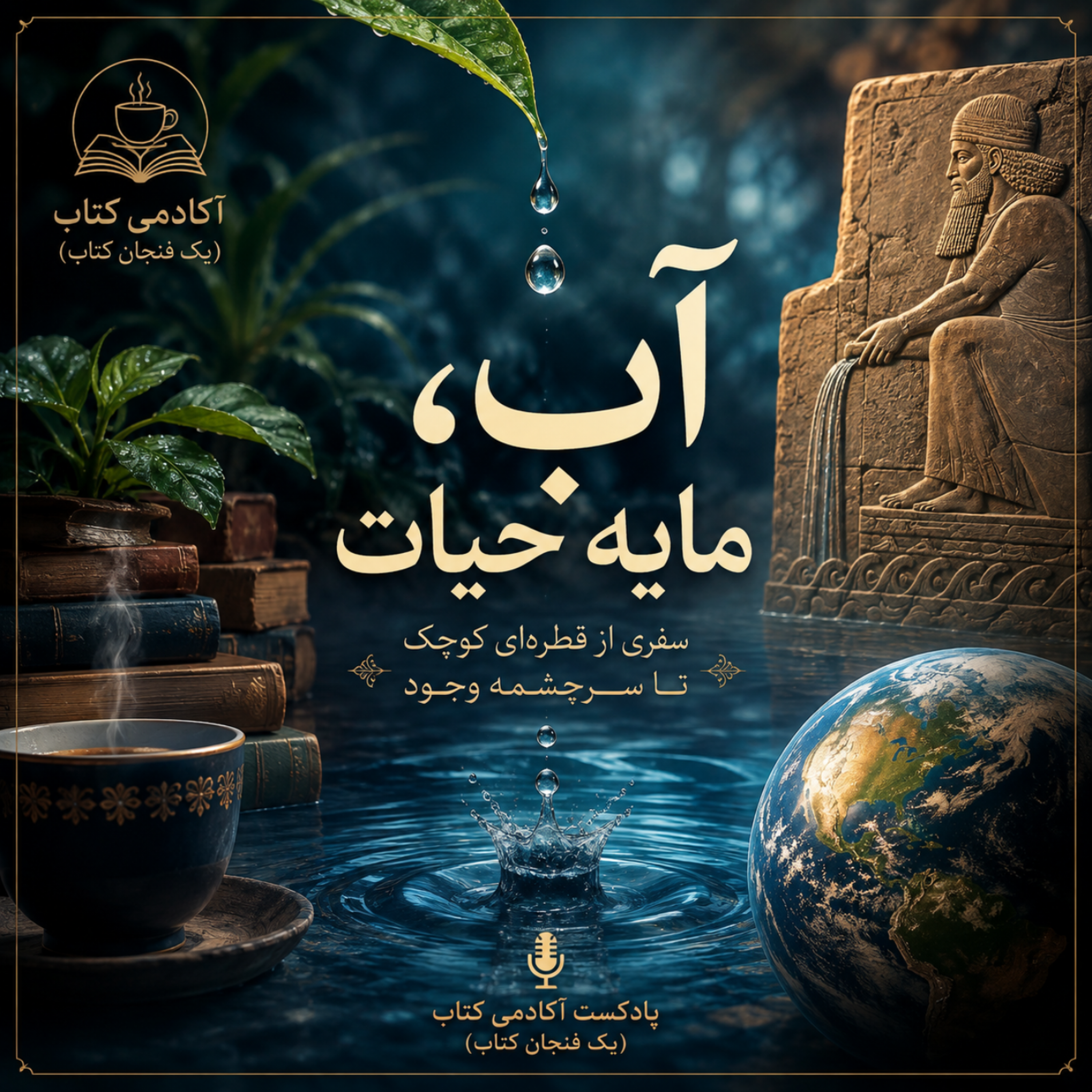 کاور داستان آب مایع حیات