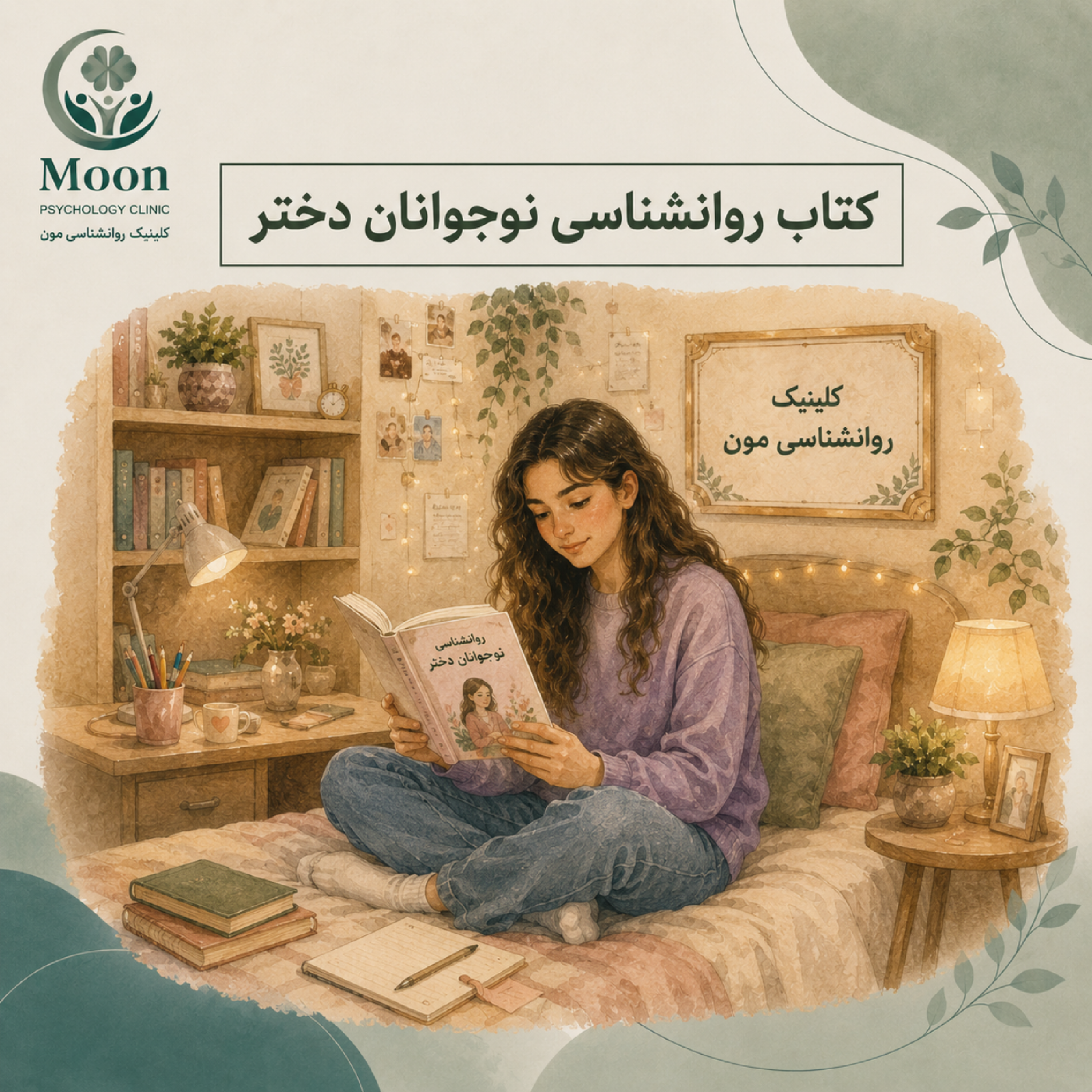 کاور کتاب روانشناسی نوجوانان دختر