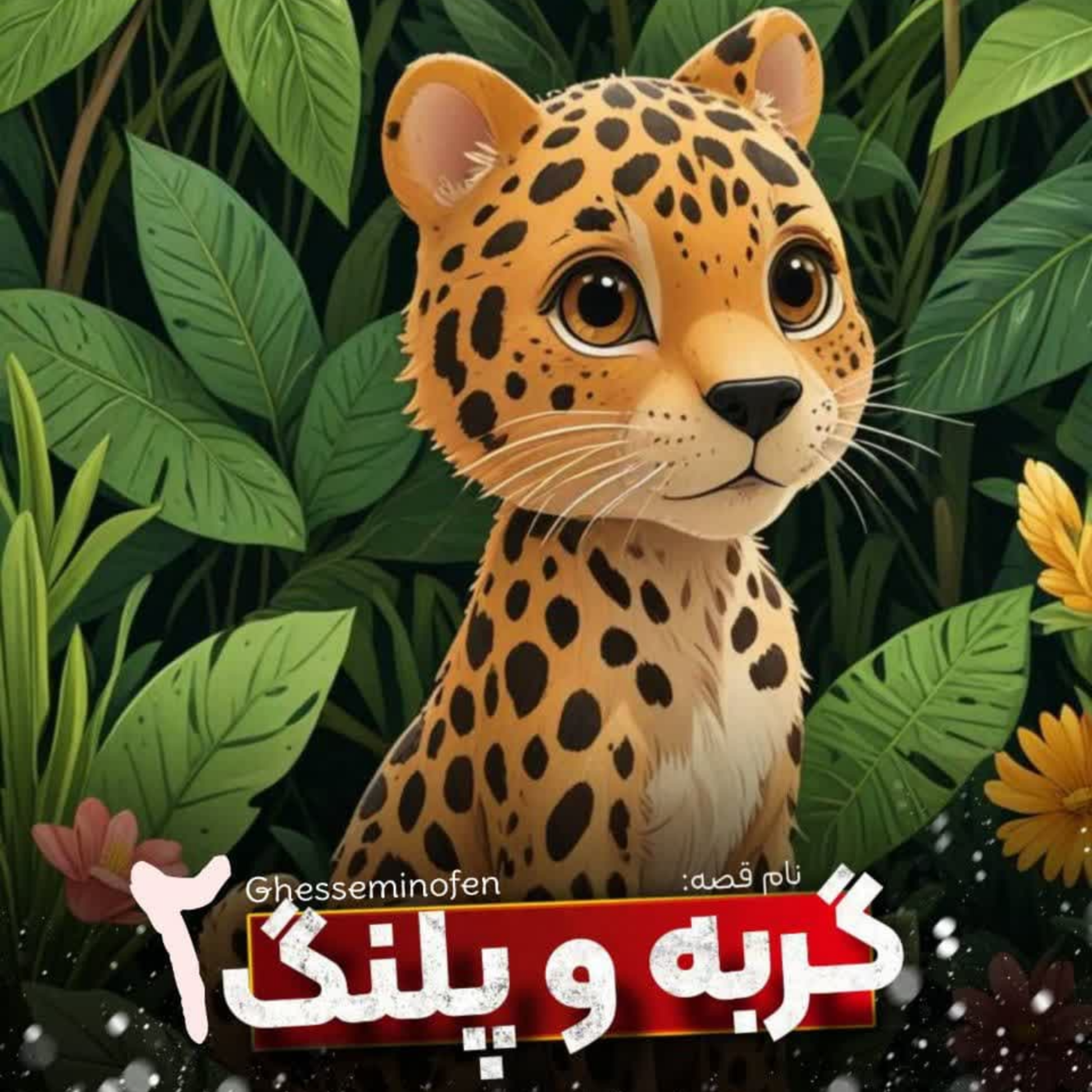 کاور 🎧نام قصه : گربه و پلنگ _ قسمت دوم