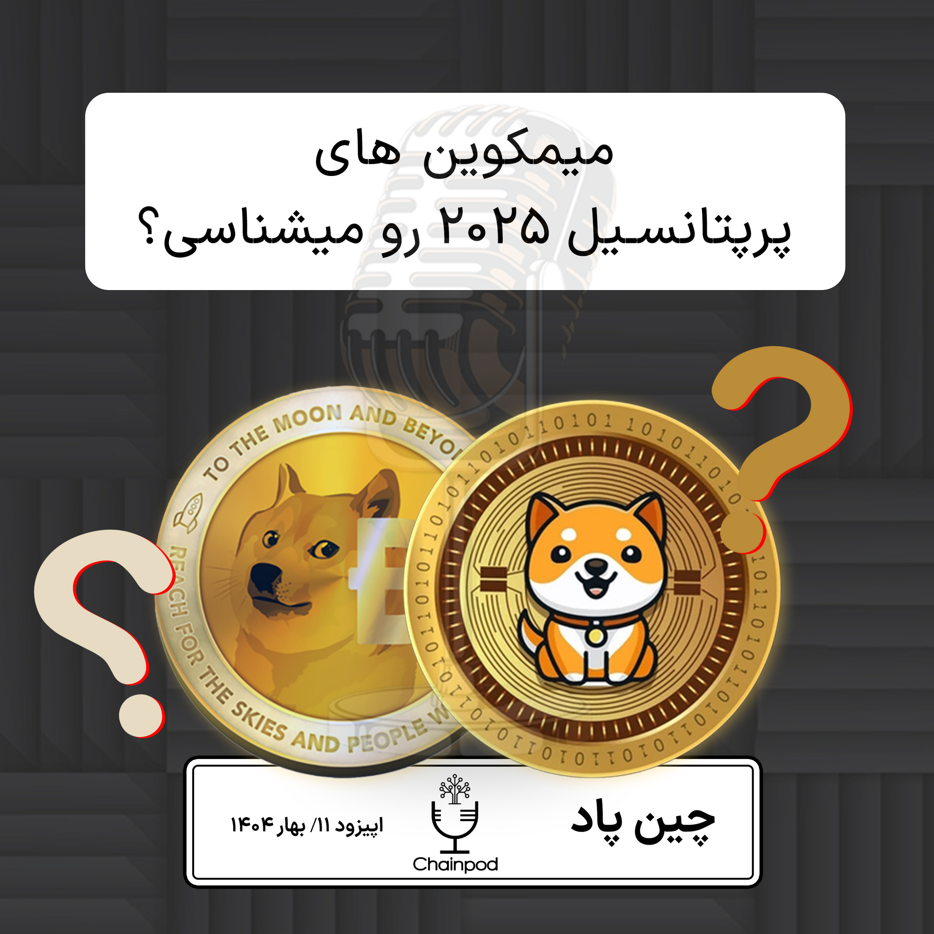 معرفی میمکوین های پرپتانسیل با قابلیت رشد بالا ۲۰۲۵ episode artwork