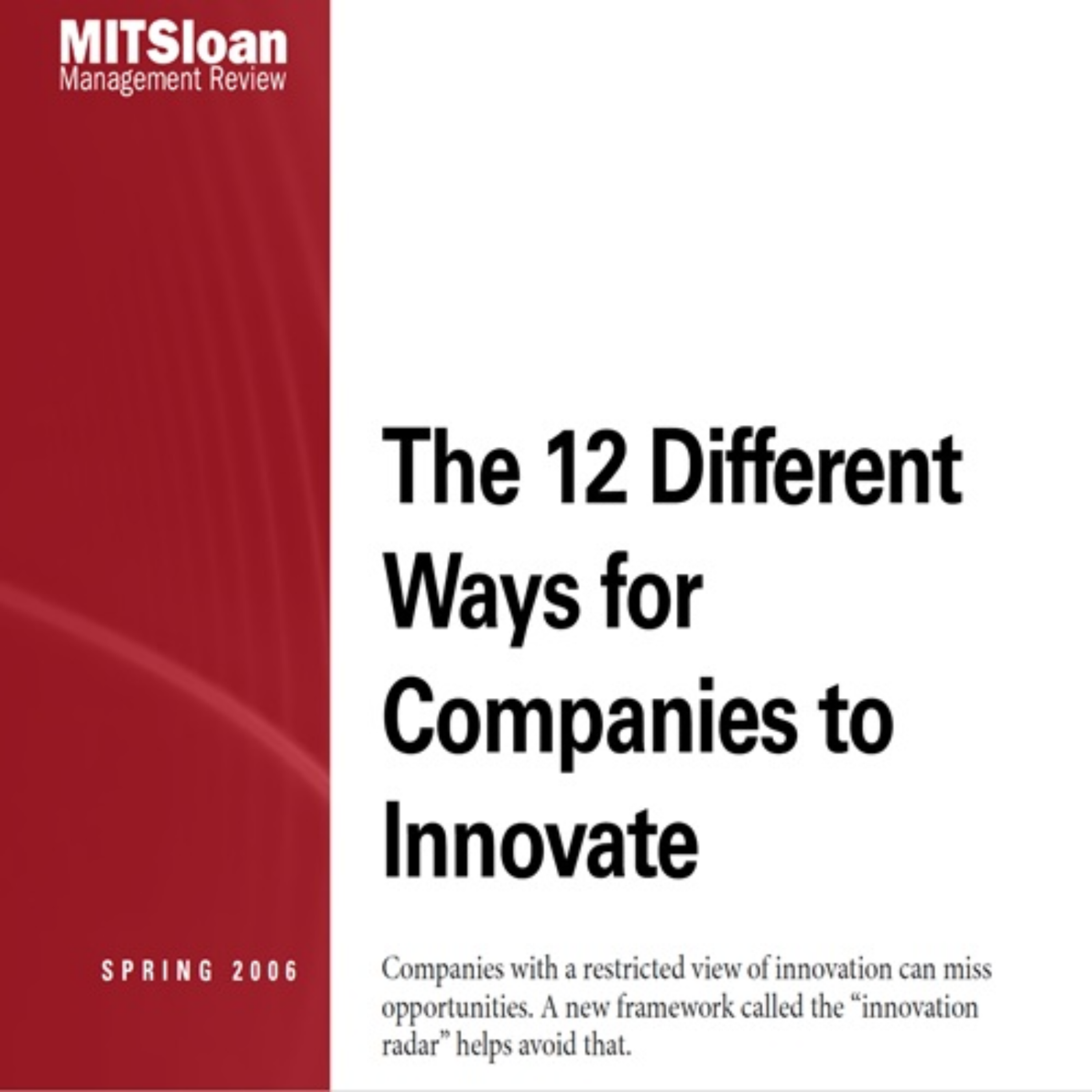 کاور 44- The 12 Different Ways for Companies to Innovate - Persian