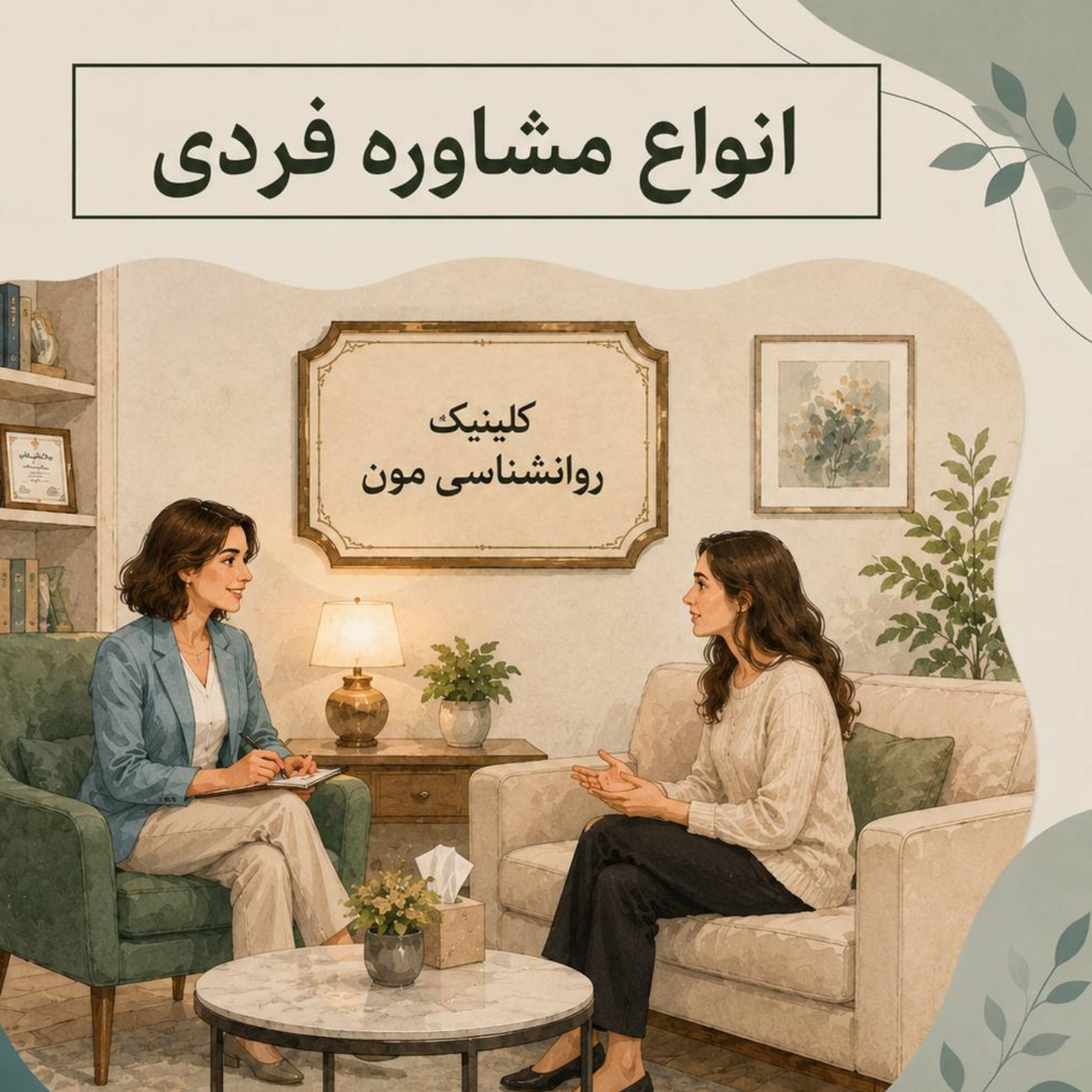 کاور انواع مشاوره فردی