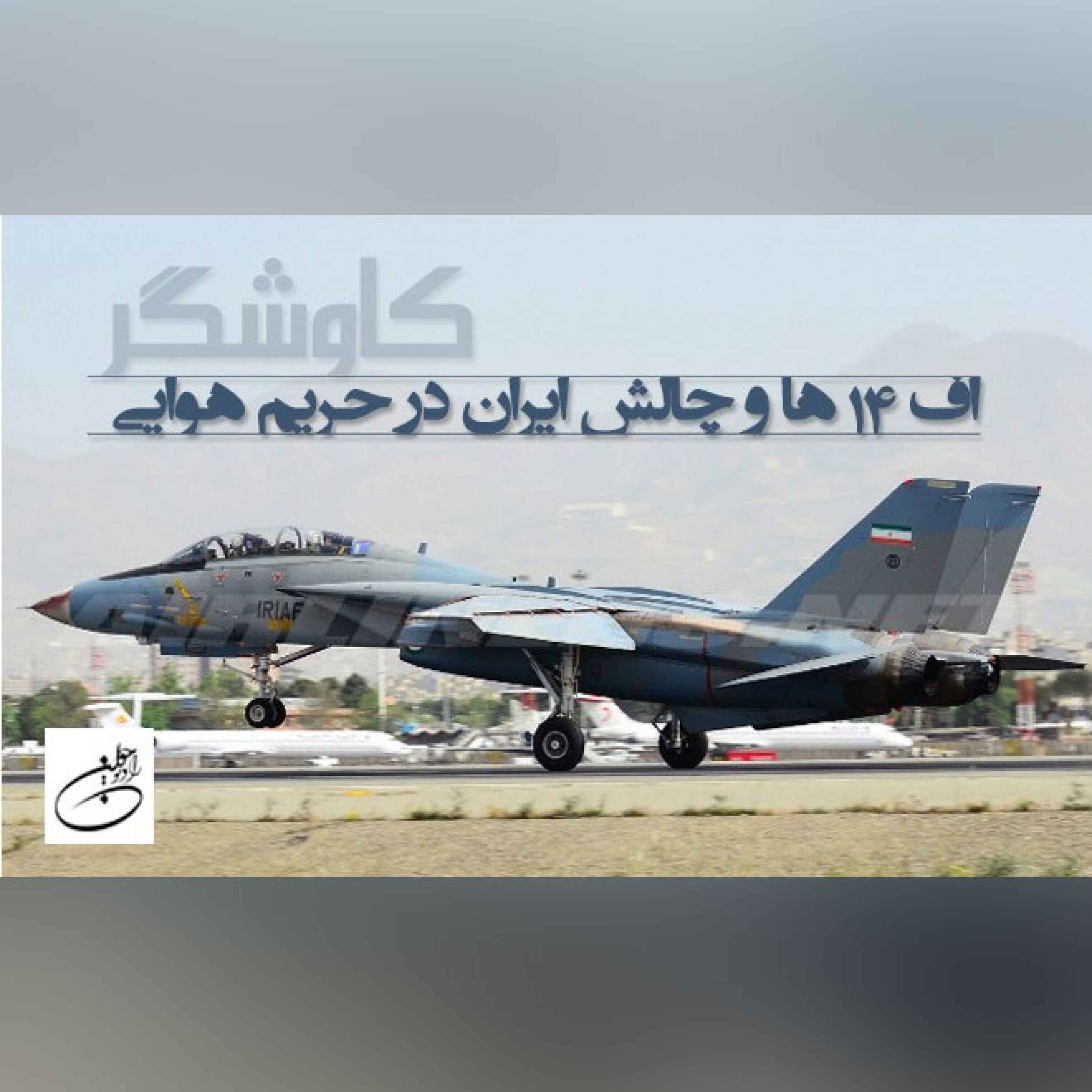 اف 14 ها و چالش ایران در حریم هوایی
