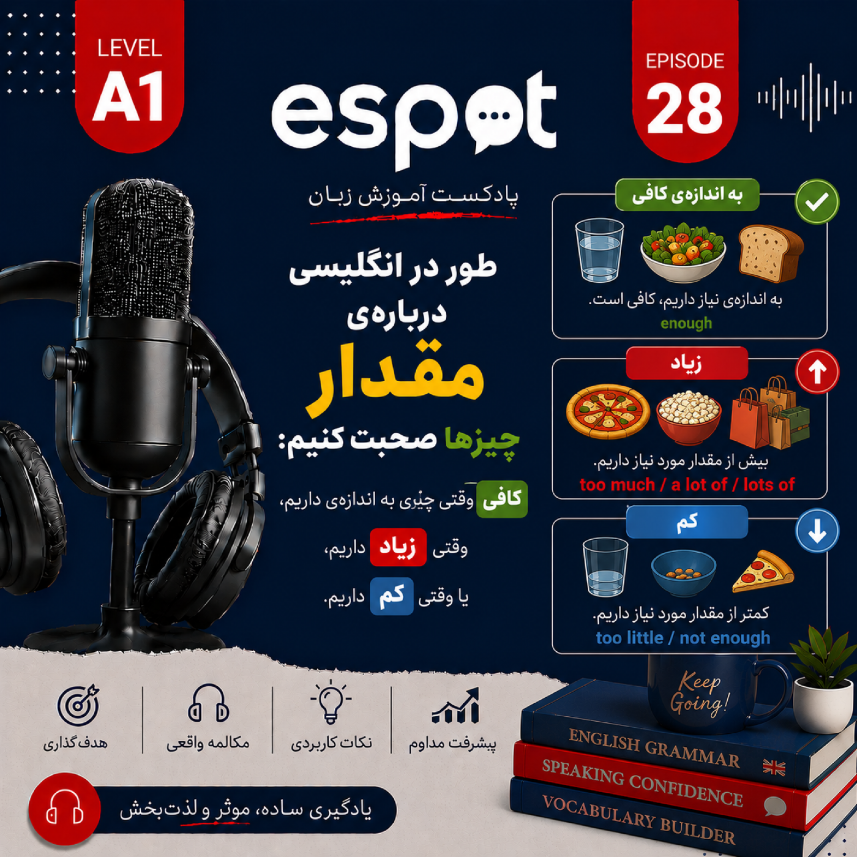 کاور درس بیست و هشتم --- تسلط بر مقادیر انگلیسی