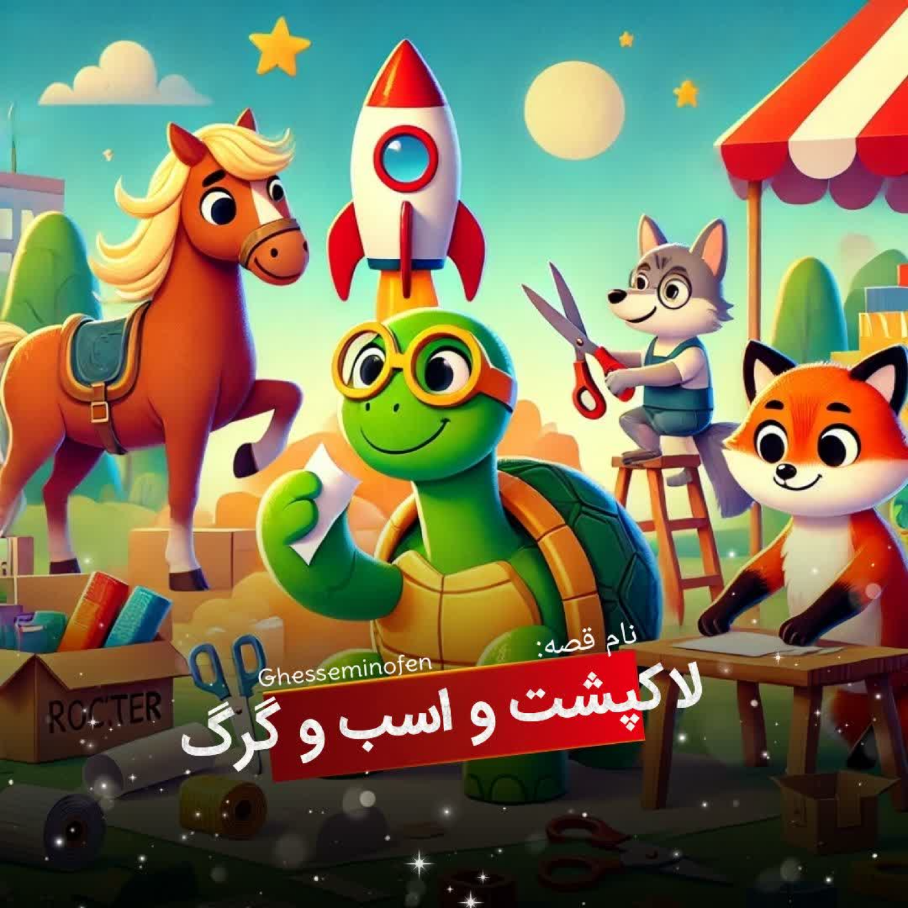 کاور لاک پشت واسب وگرگ