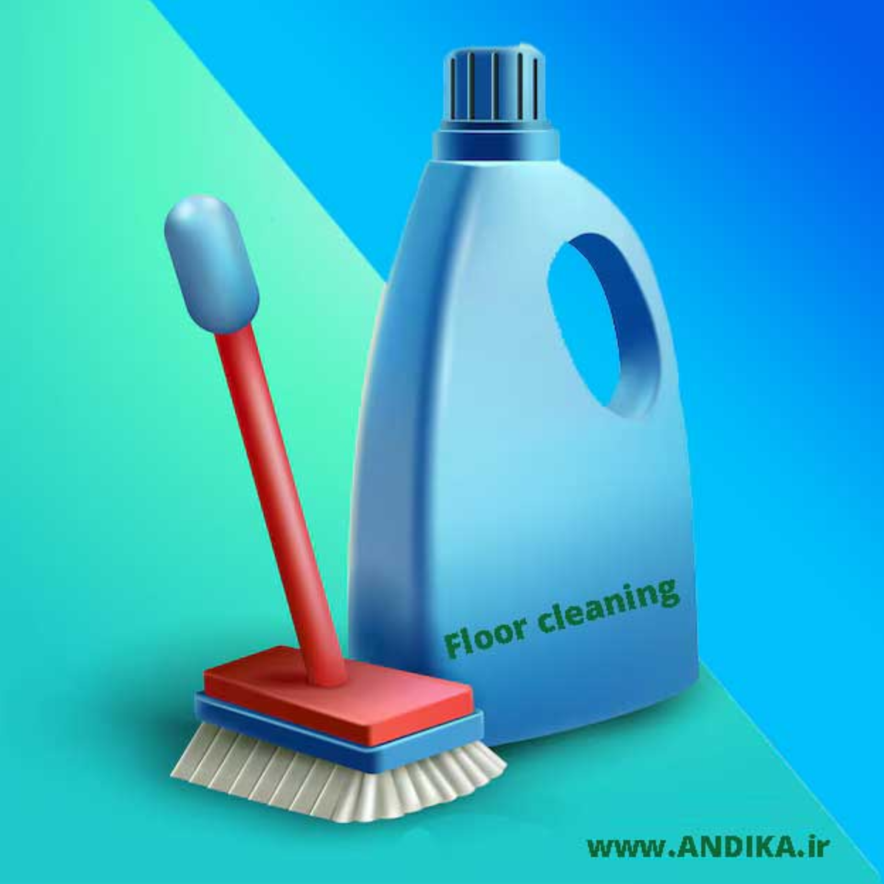 کاور مایع تمیزکننده و براق کننده پارکت لمینت و پارکت چوبی