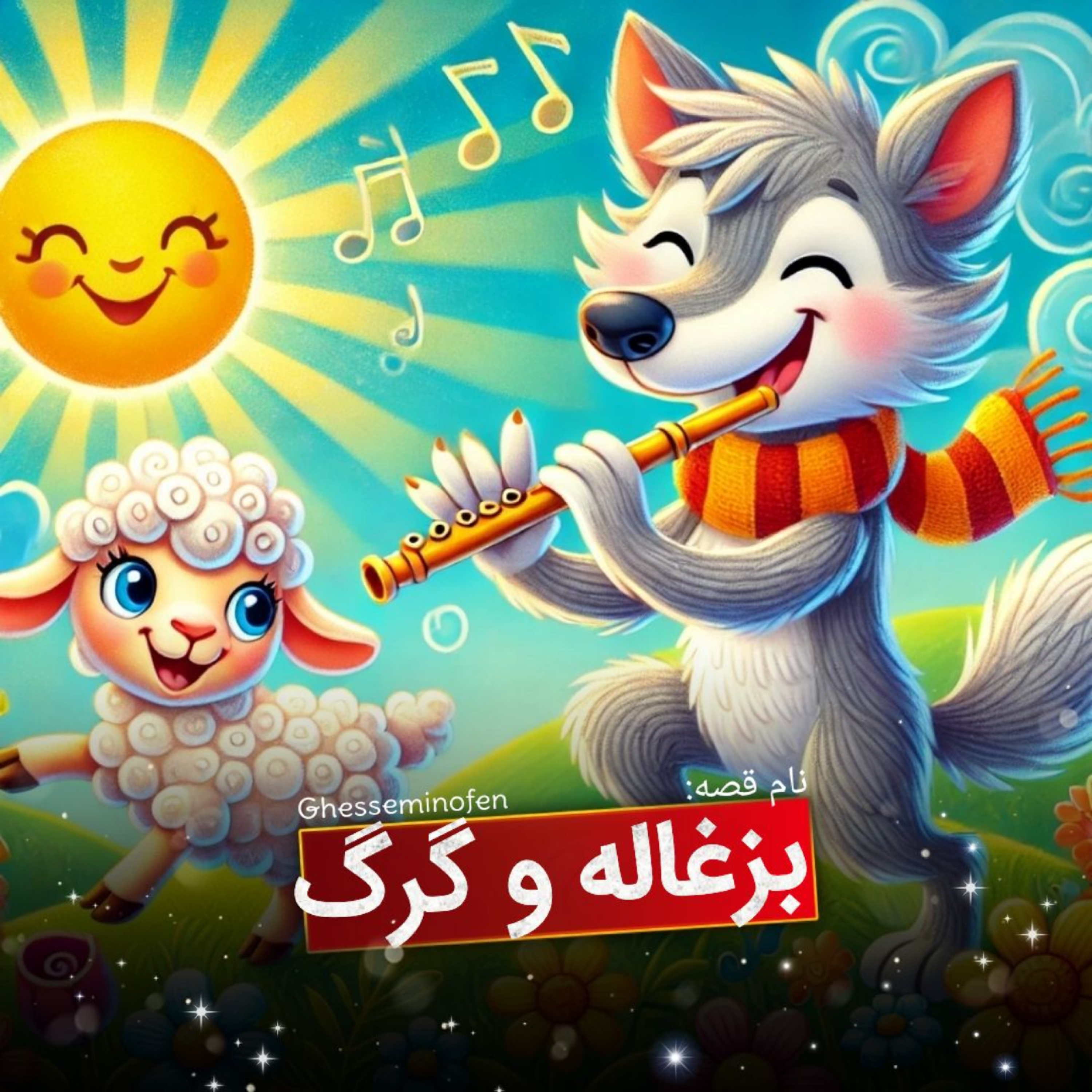 کاور بزغاله و گرگ