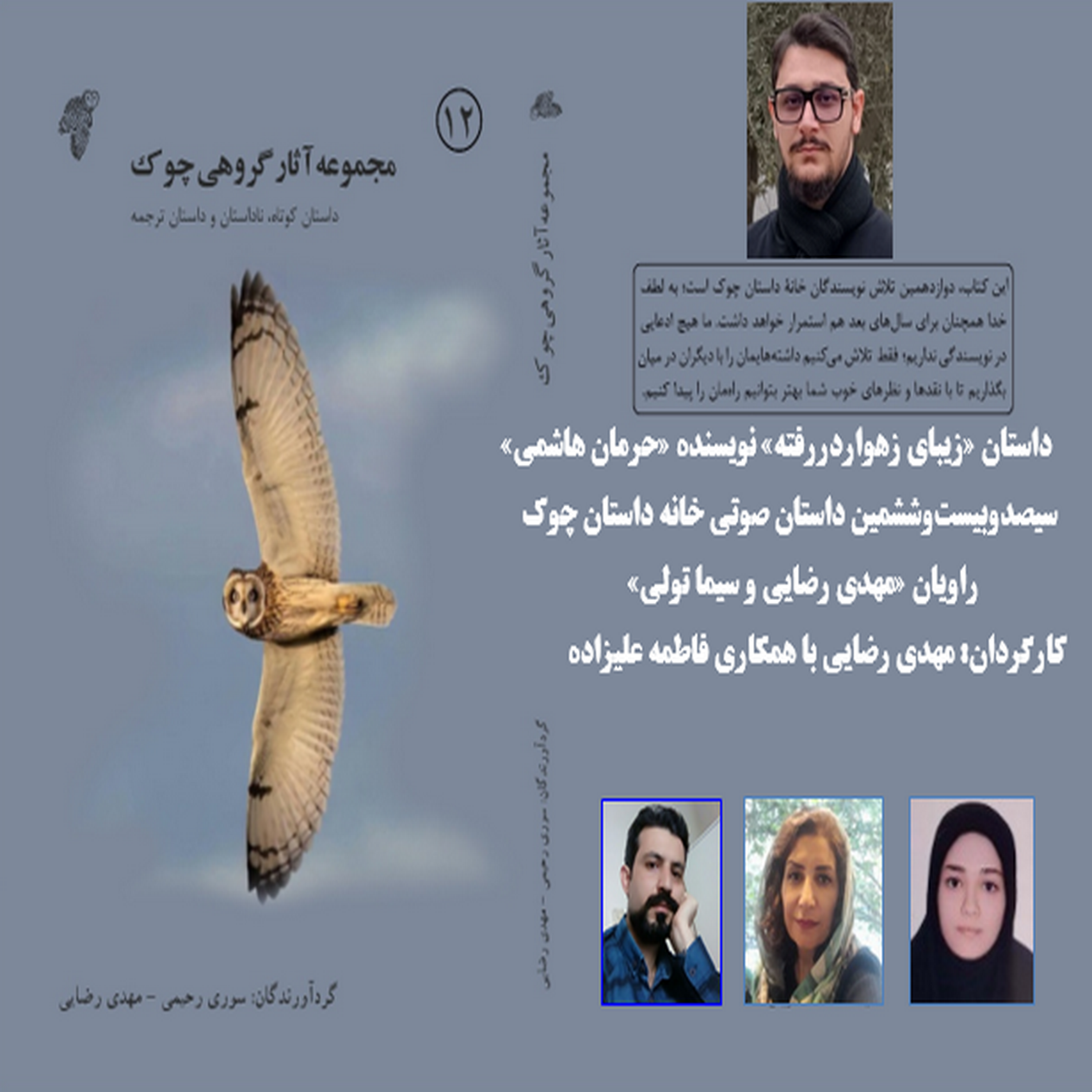 کاور داستان «زیبای زهواردررفته» نویسنده «حرمان هاشمی»