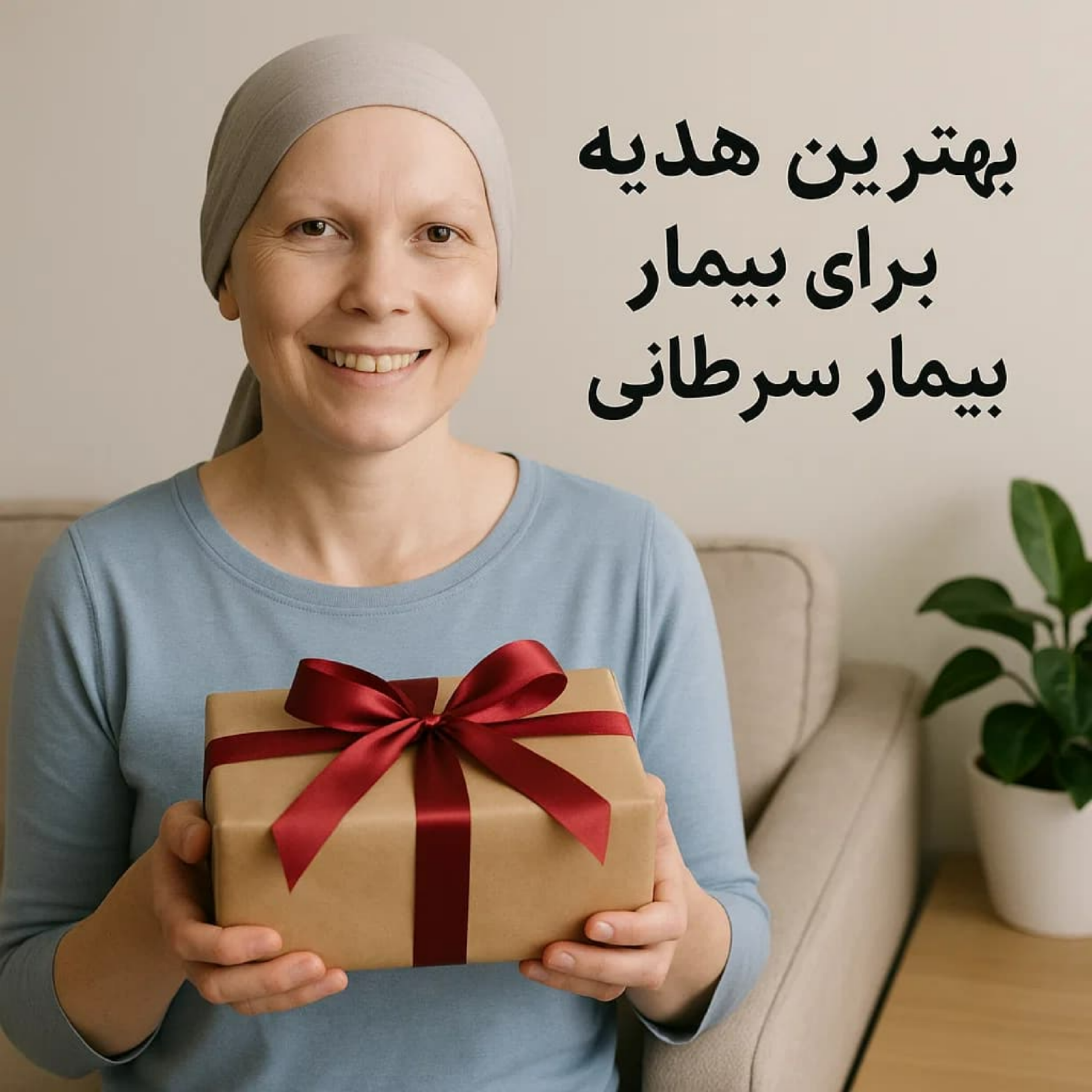 کاور بهترین هدیه برای بیمار سرطانی