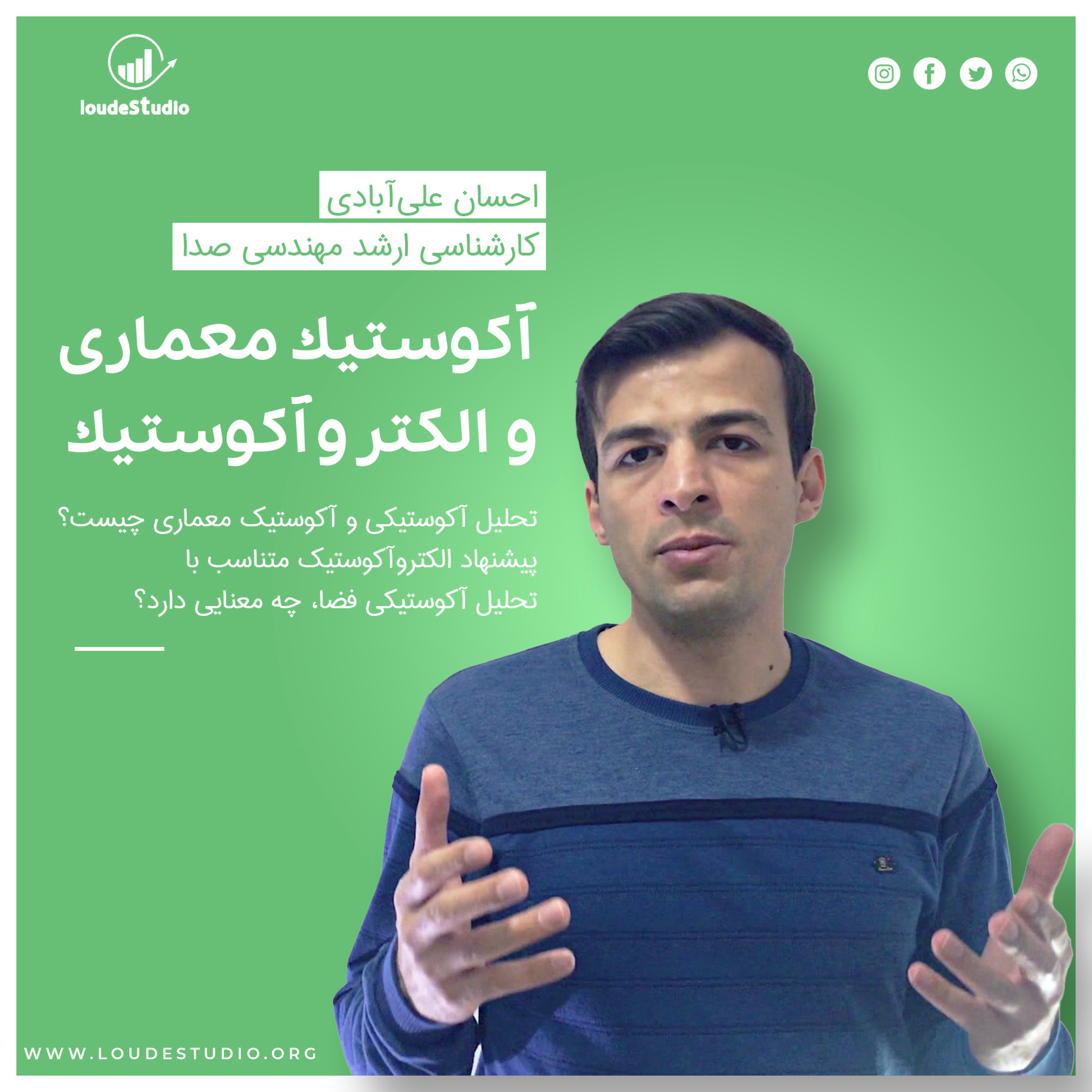 کاور آکوستیک معماری و پیشنهاد سیستم الکتروآکوستیک متناظر