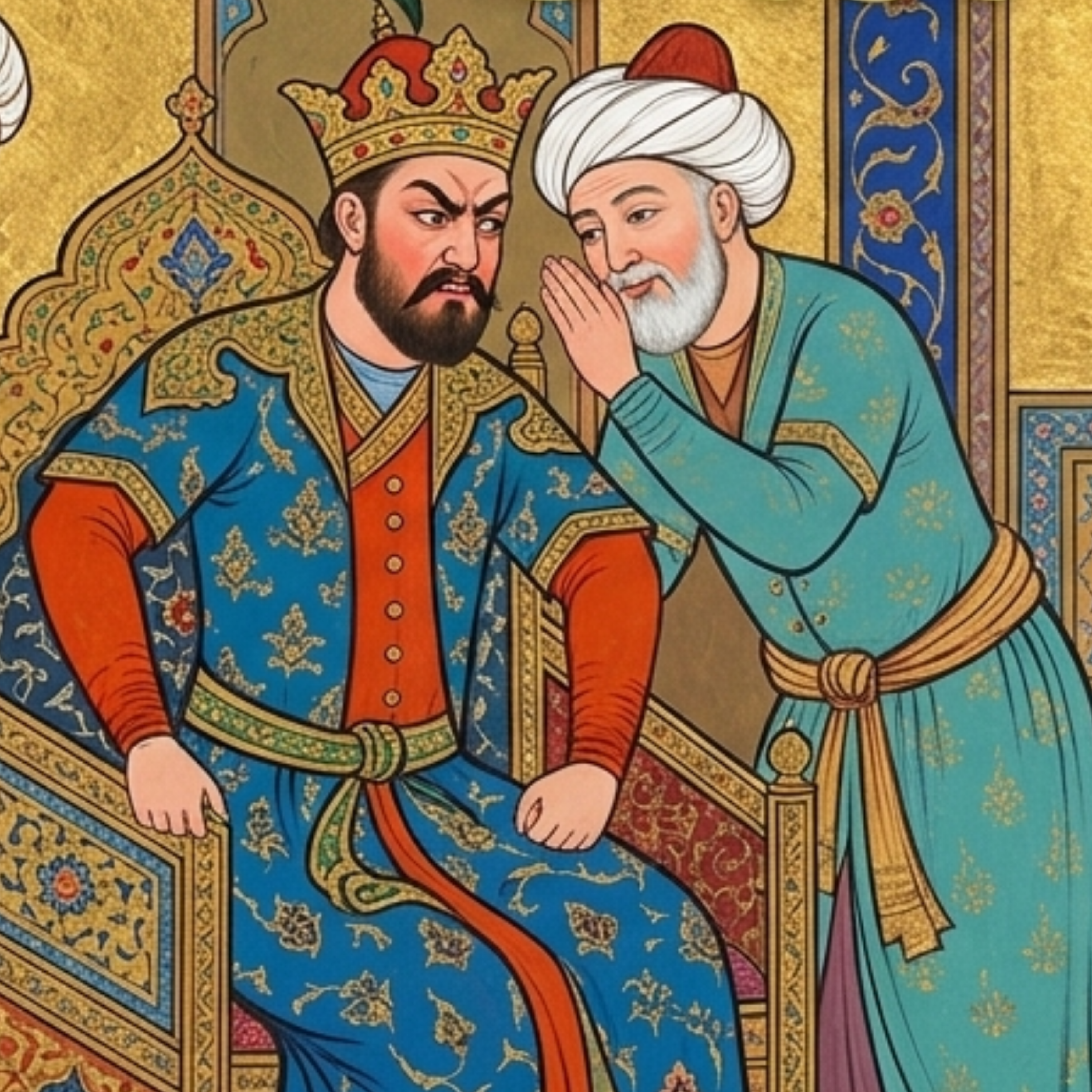 کاور حکایت اول (گلستان سعدی)