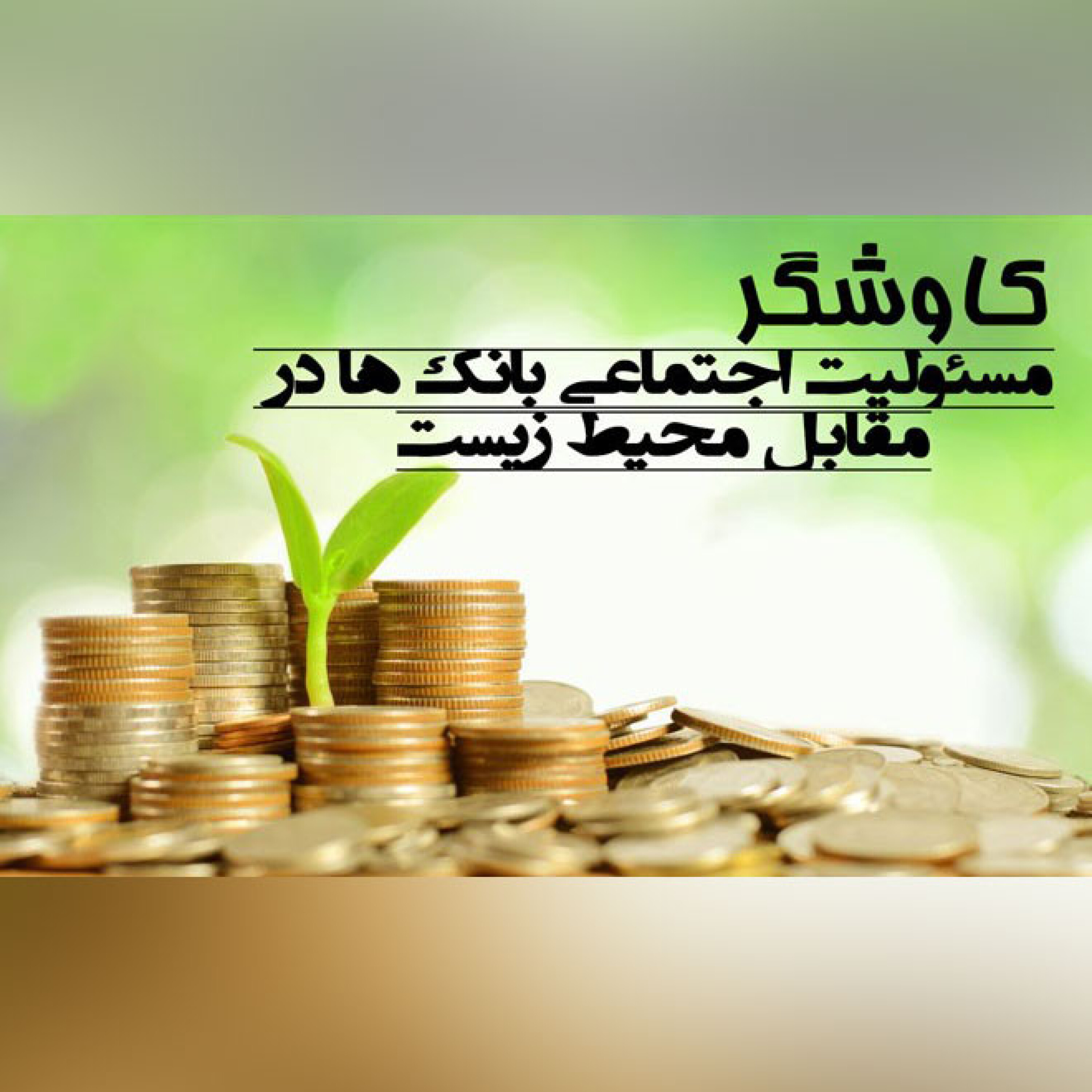 مسیولیت اجتماعی بانک ها در مقابل محیط زیست
