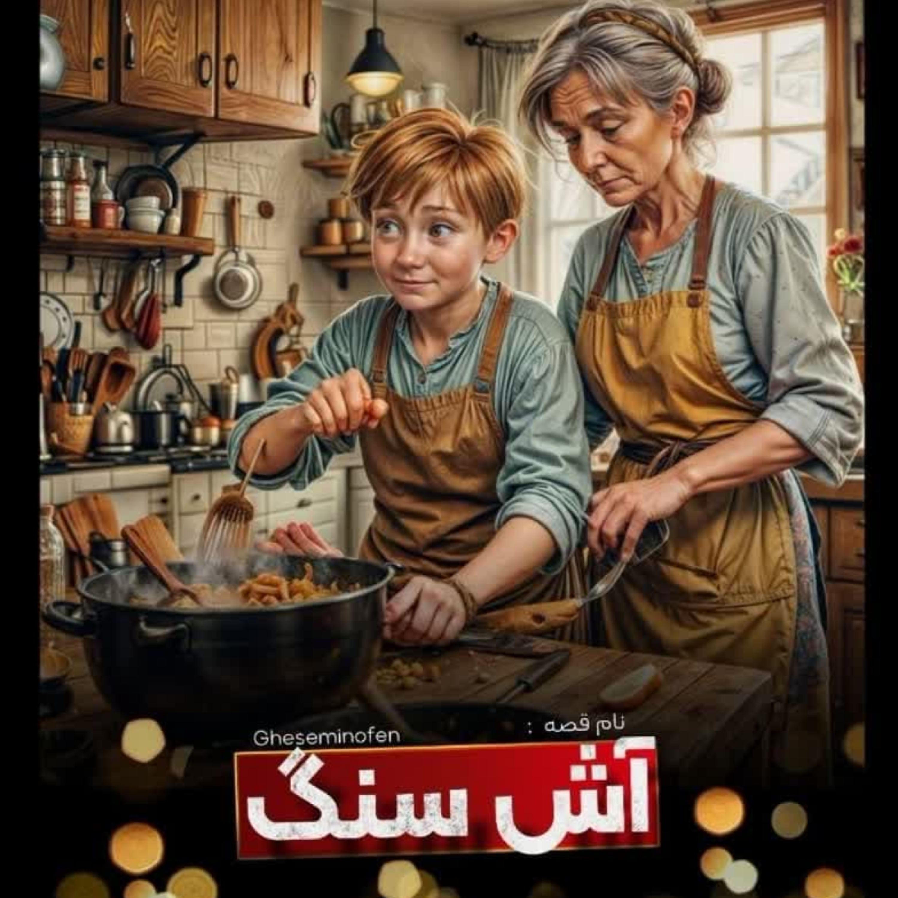 کاور 🎧نام قصه : آش سنگ