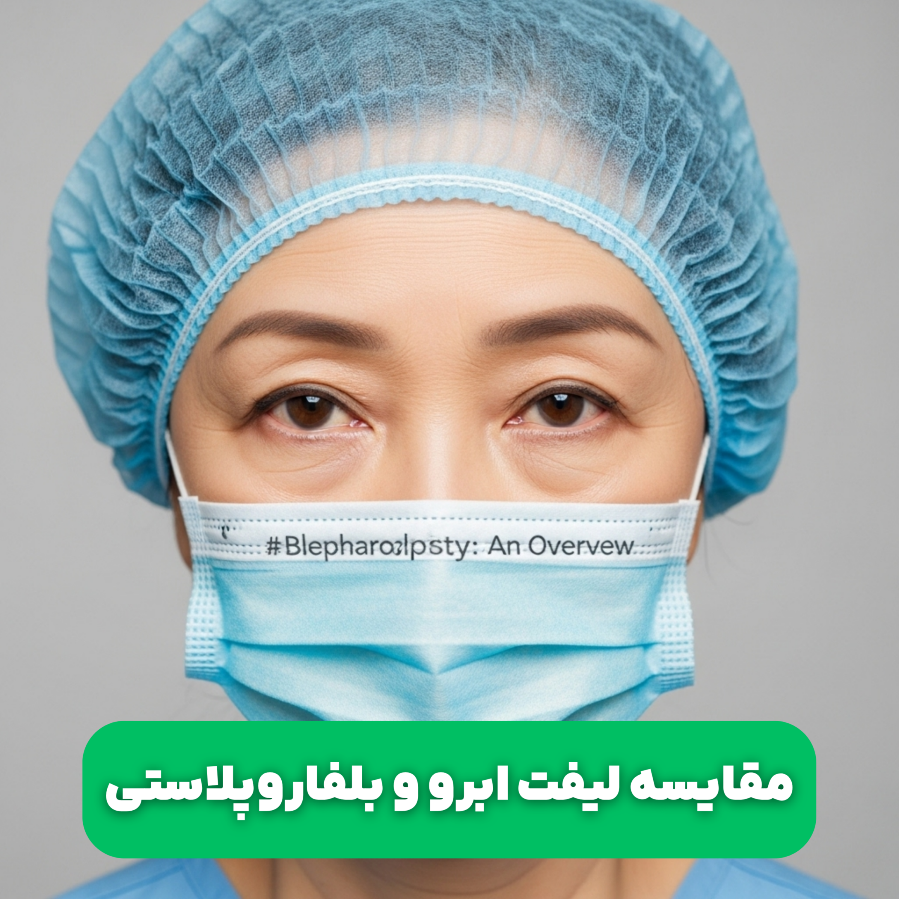 کاور لیفت ابرو یا بلفاروپلاستی