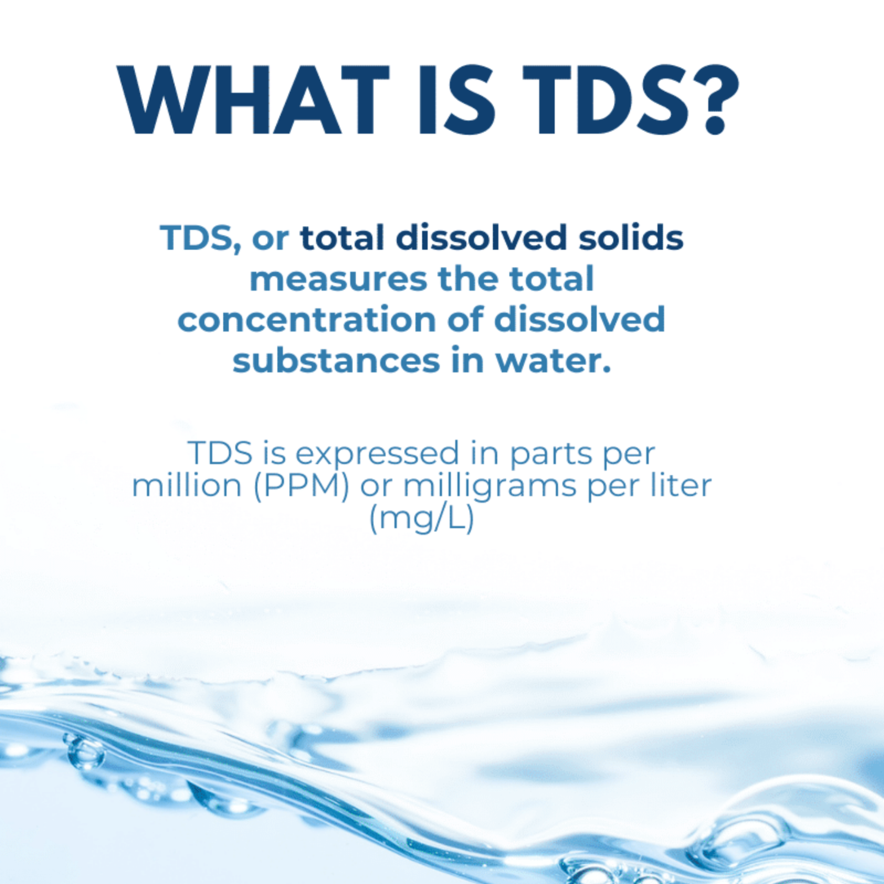 کاور TDS آب چیست و چرا باید آن را اندازه گیری کرد؟