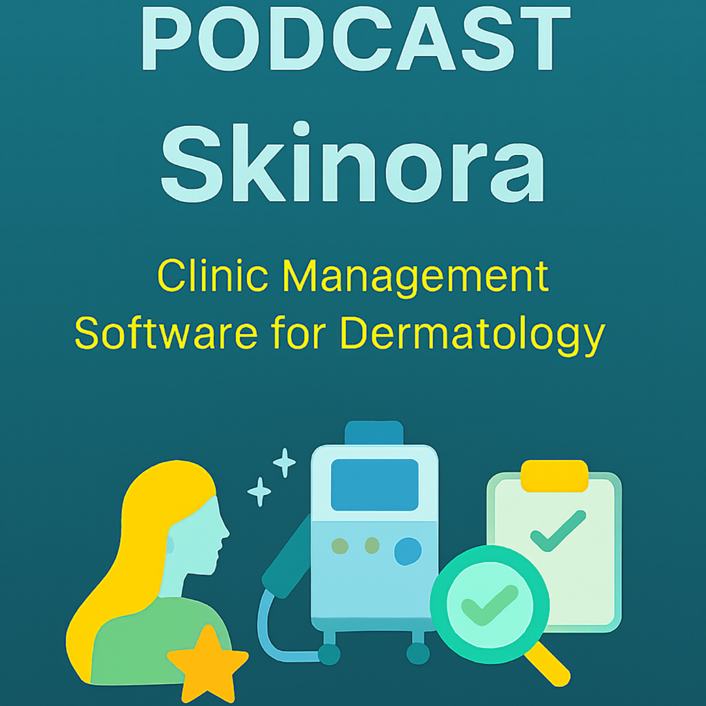 کاور 🎙️ Skinora – نرم‌افزار مدیریت کلینیک‌های پوست و زیبایی