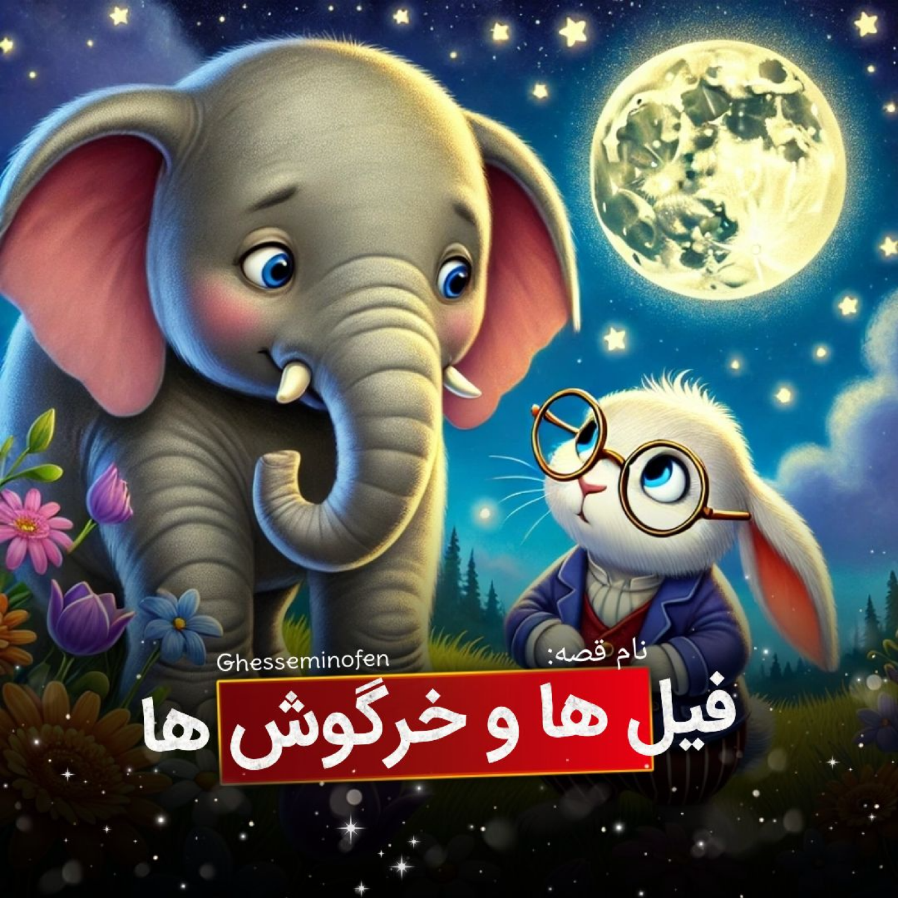 کاور فیل ها و خرگوش ها