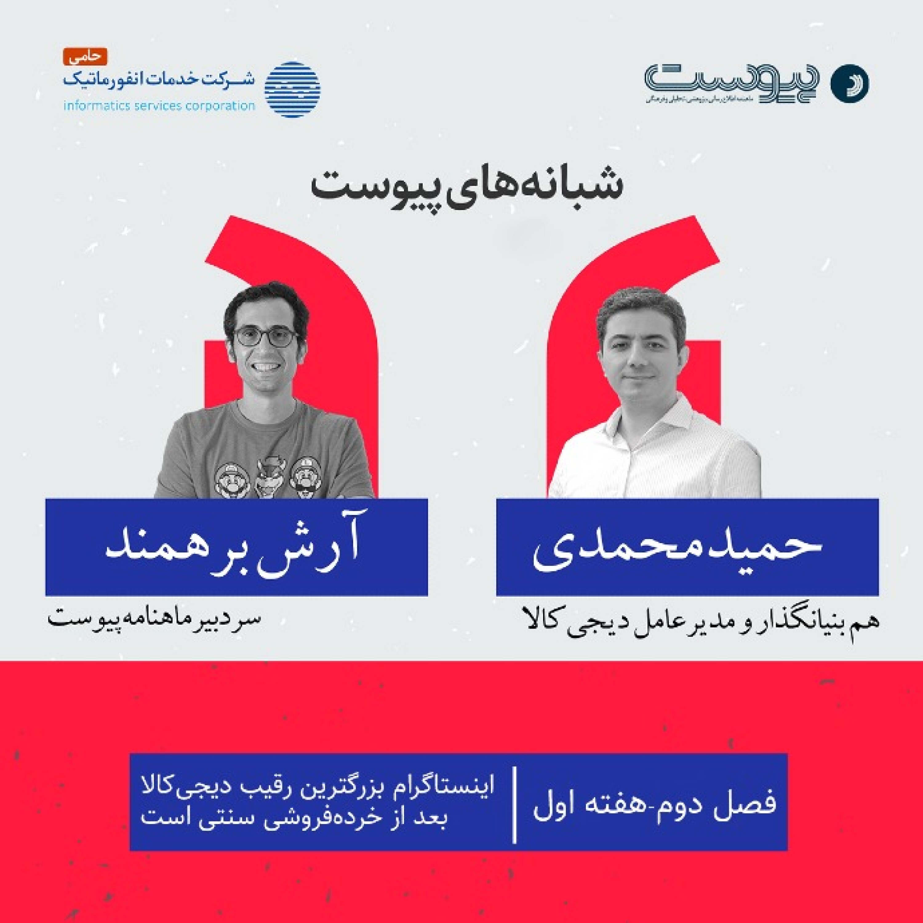 نسخه صوتی گفت‌وگو با حمید محمدی، مدیرعامل دیجی‌کالا در فصل دوم شبانه‌های پیوست episode artwork