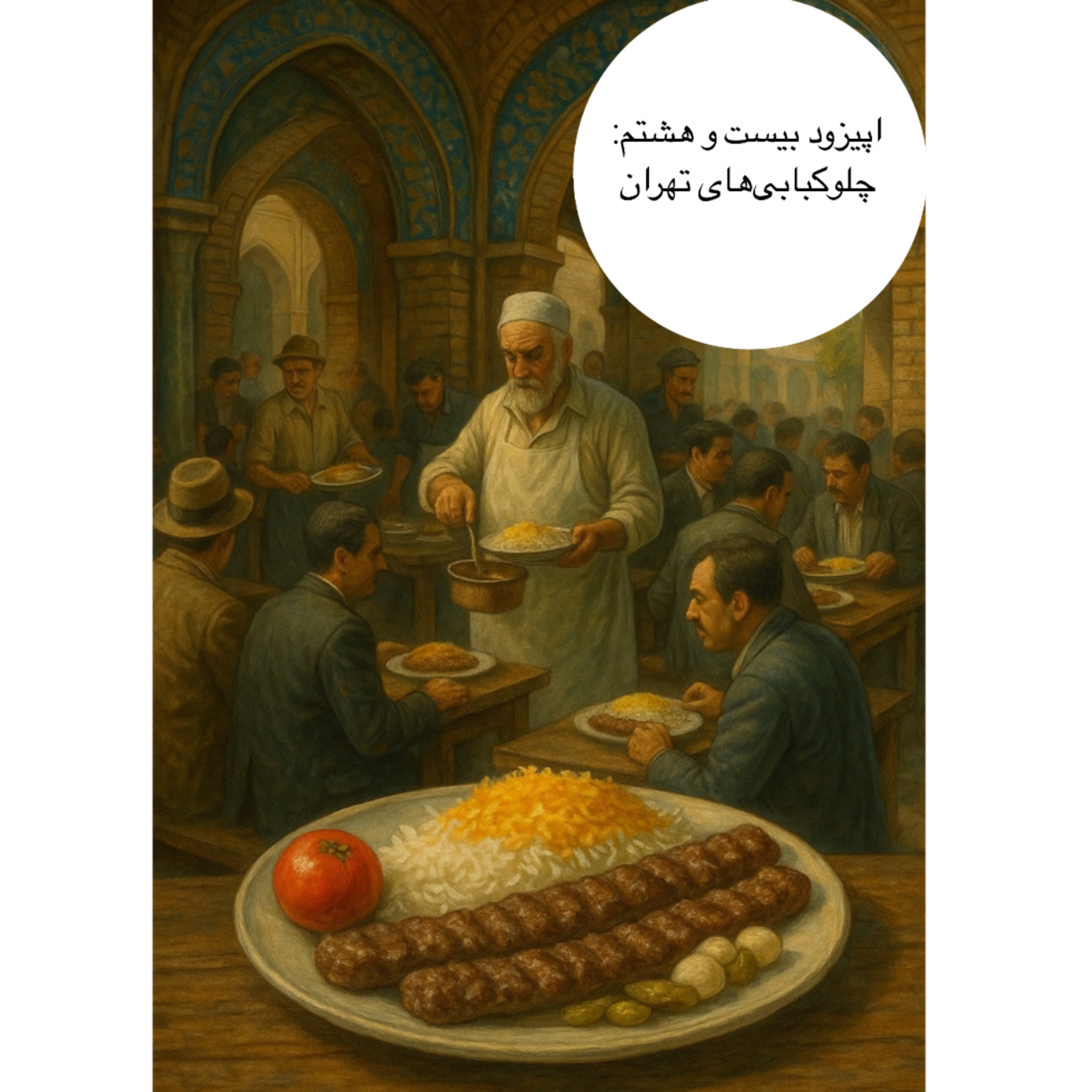 کاور اپیزود بیست و هشتم : چلوکبابیهای تهران