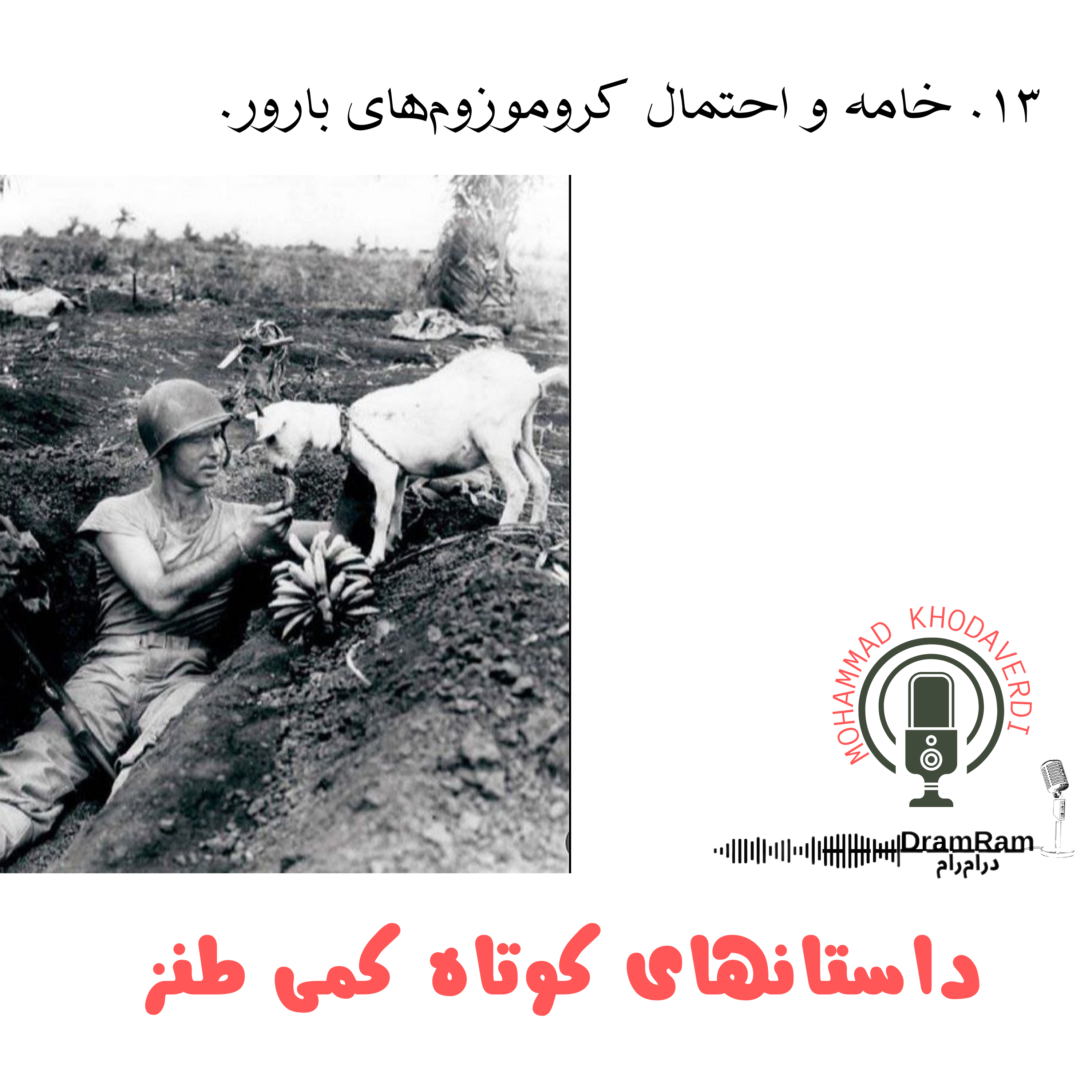 کاور 13. خامه و احتمال کروموزومهای بارور.