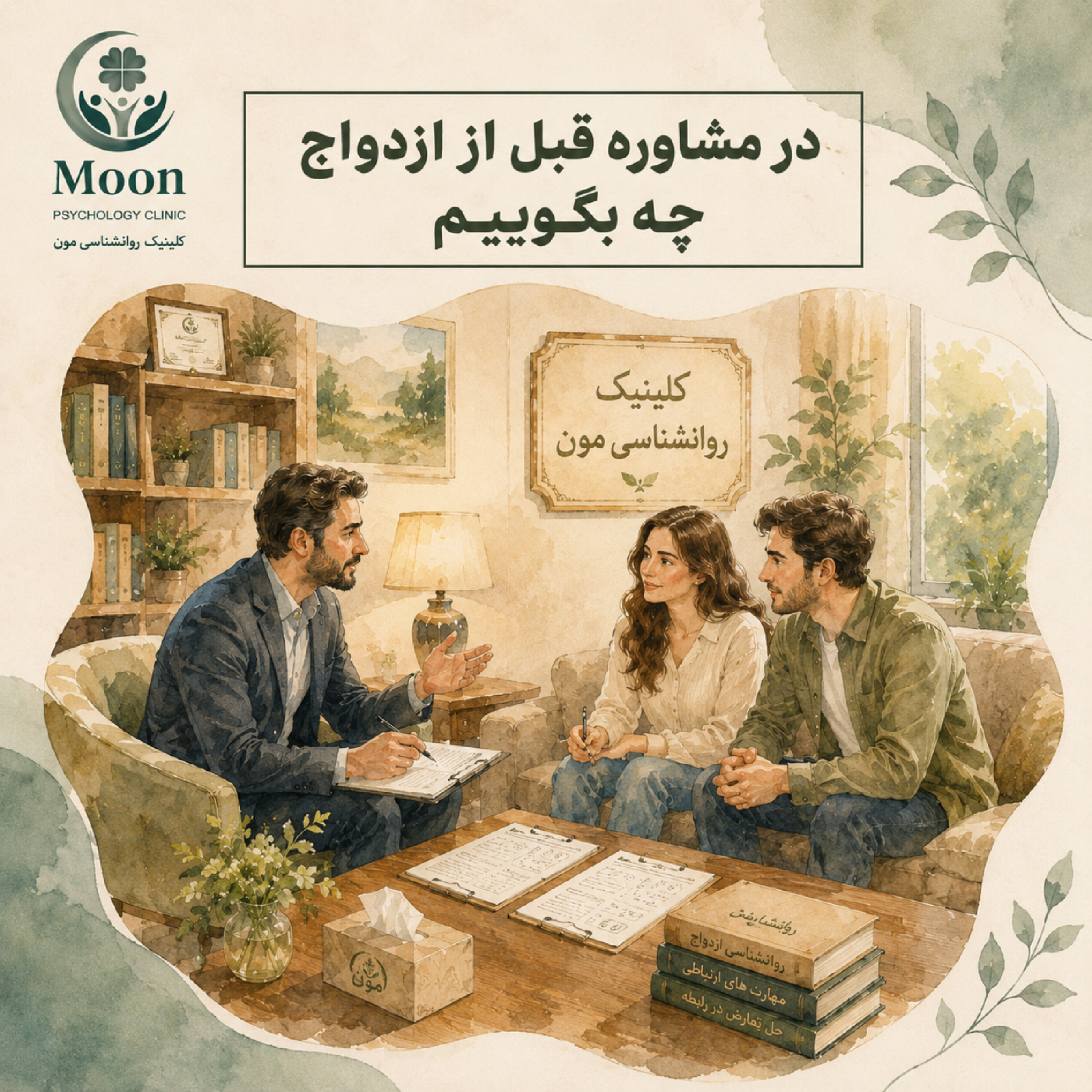 کاور در مشاوره قبل از ازدواج چه بگوییم