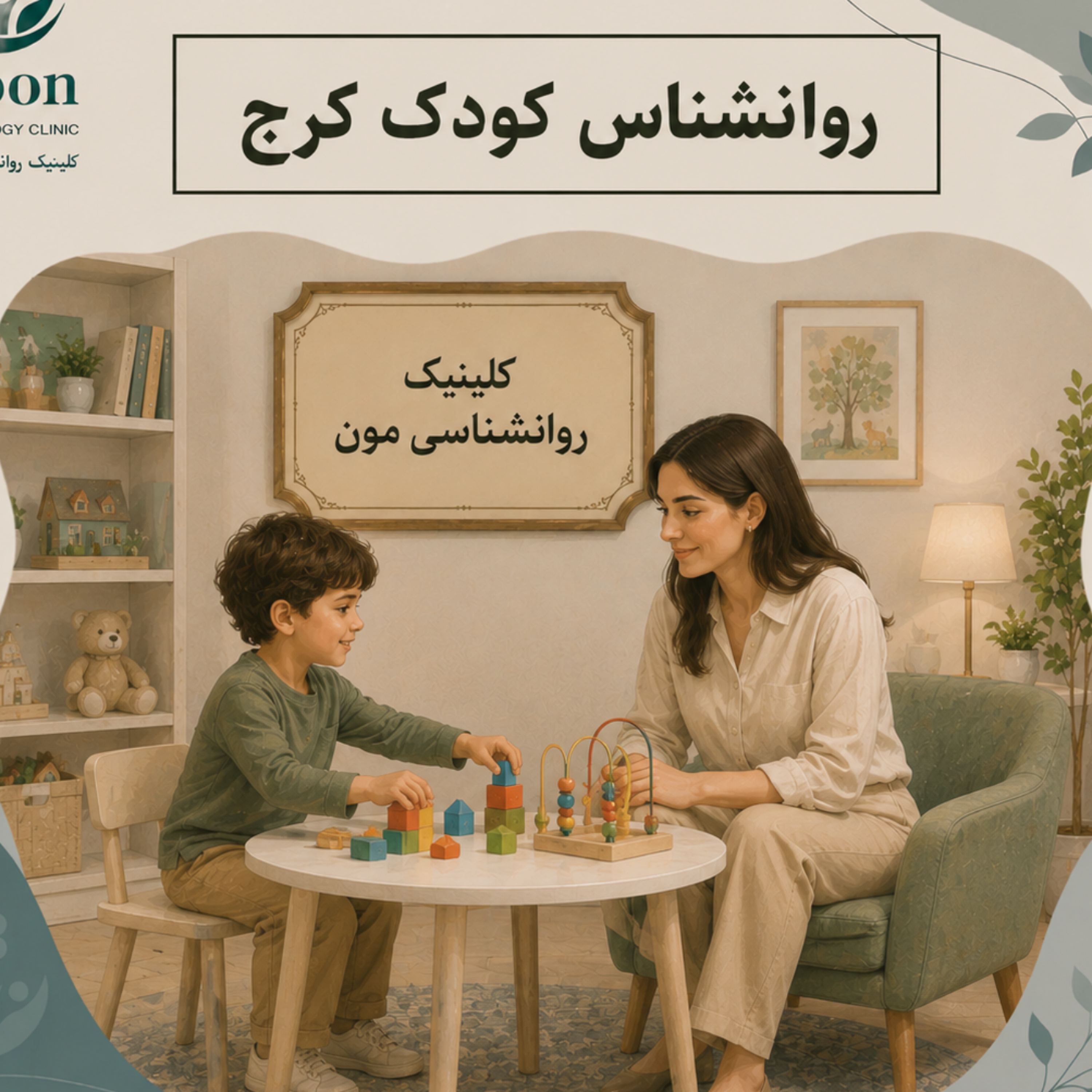 کاور روانشناس کودک کرج