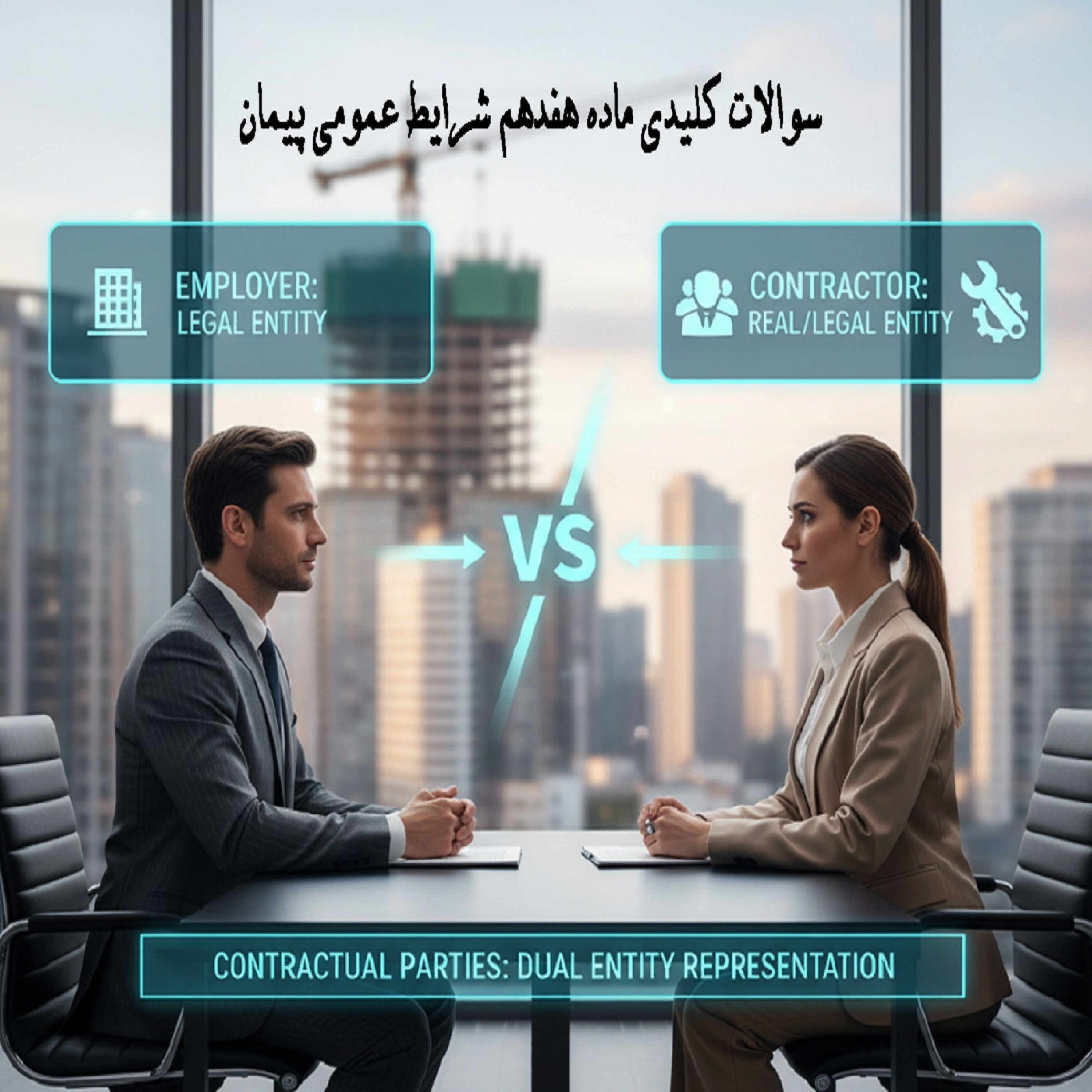 کاور مسئولیت پیمانکار و جریمه ۱۵ درصدی حقوق