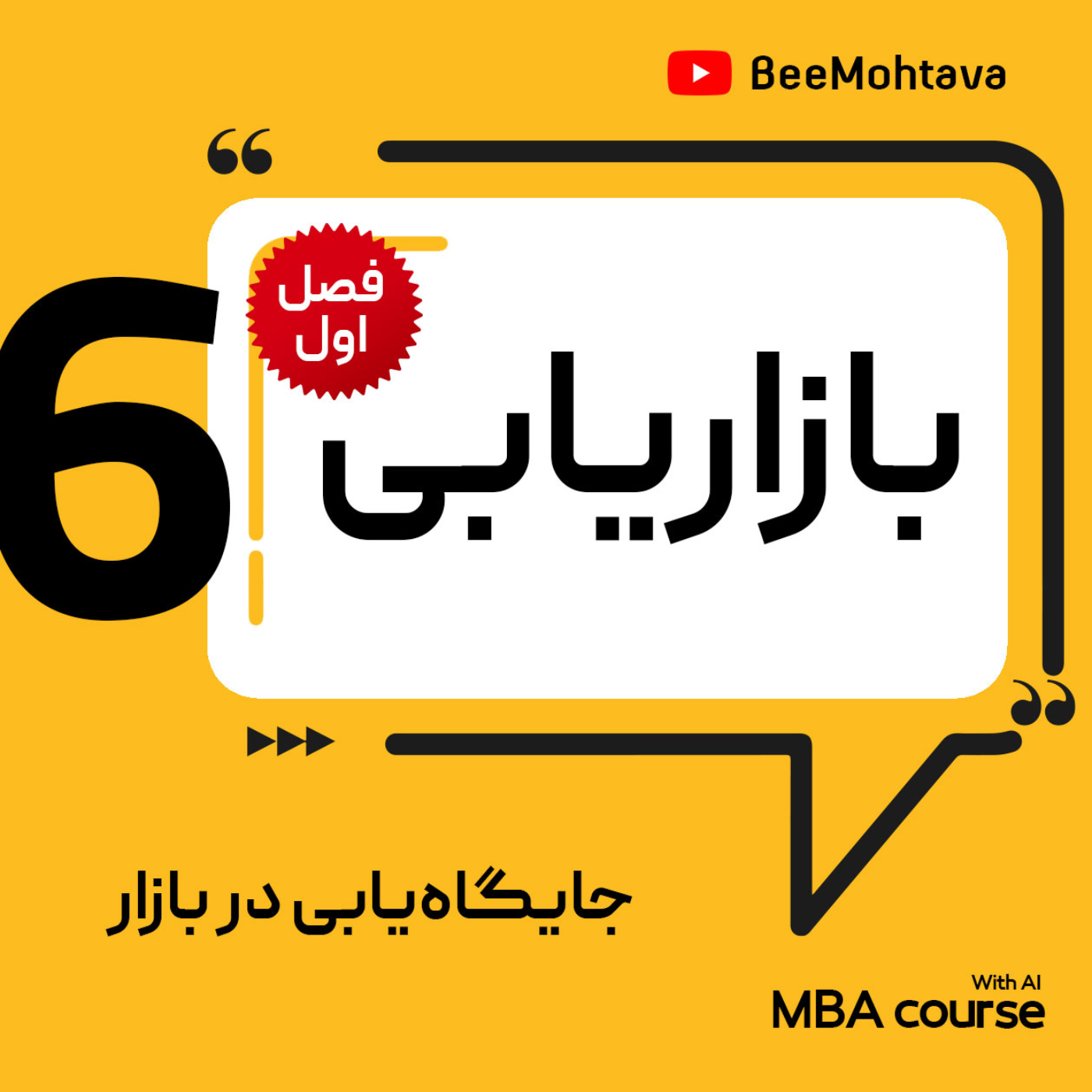 کاور درس ششم اصول بازاریابی : جایگاه یابی در بازار